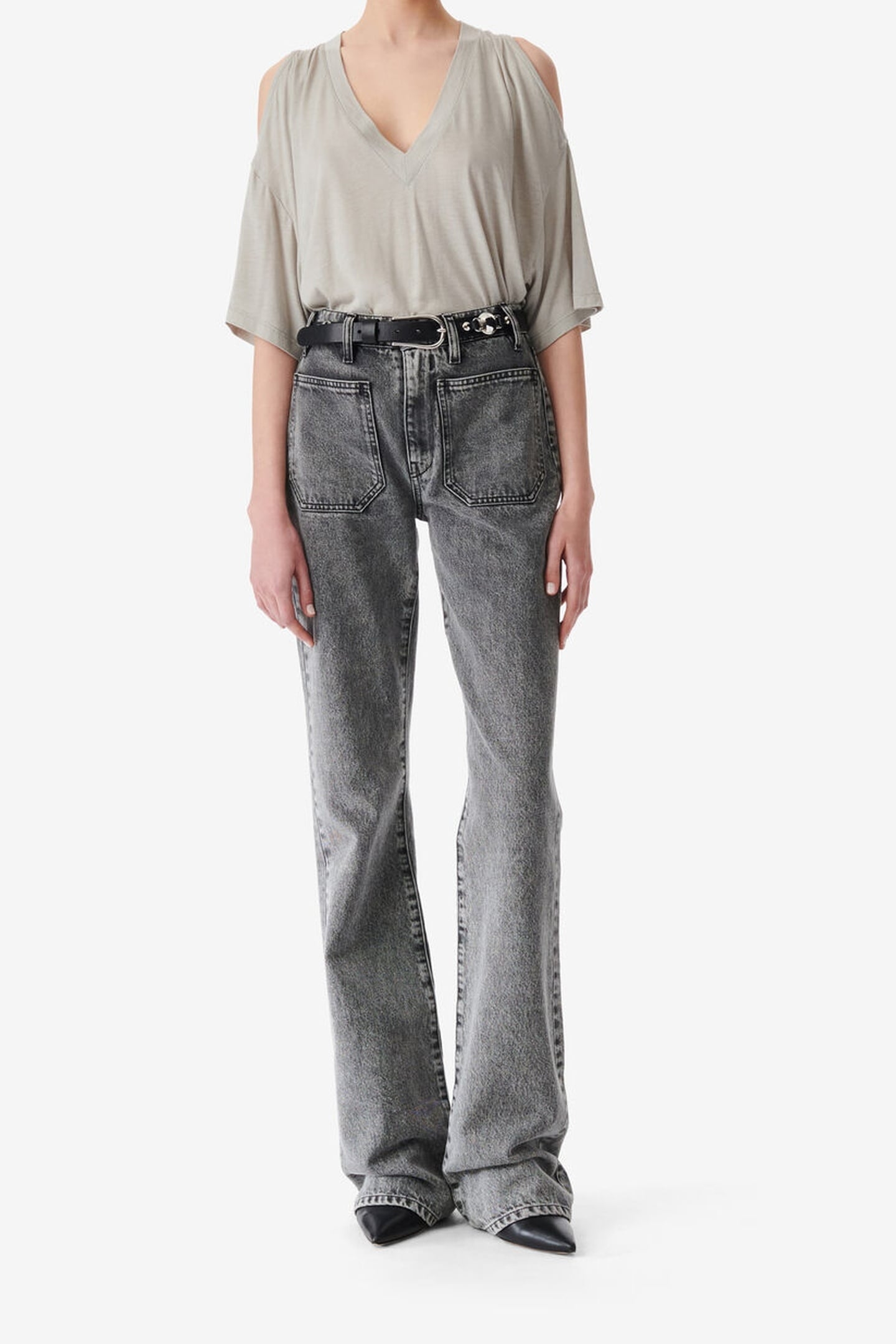 FEHNNO T-SHIRT STONE GREY 1