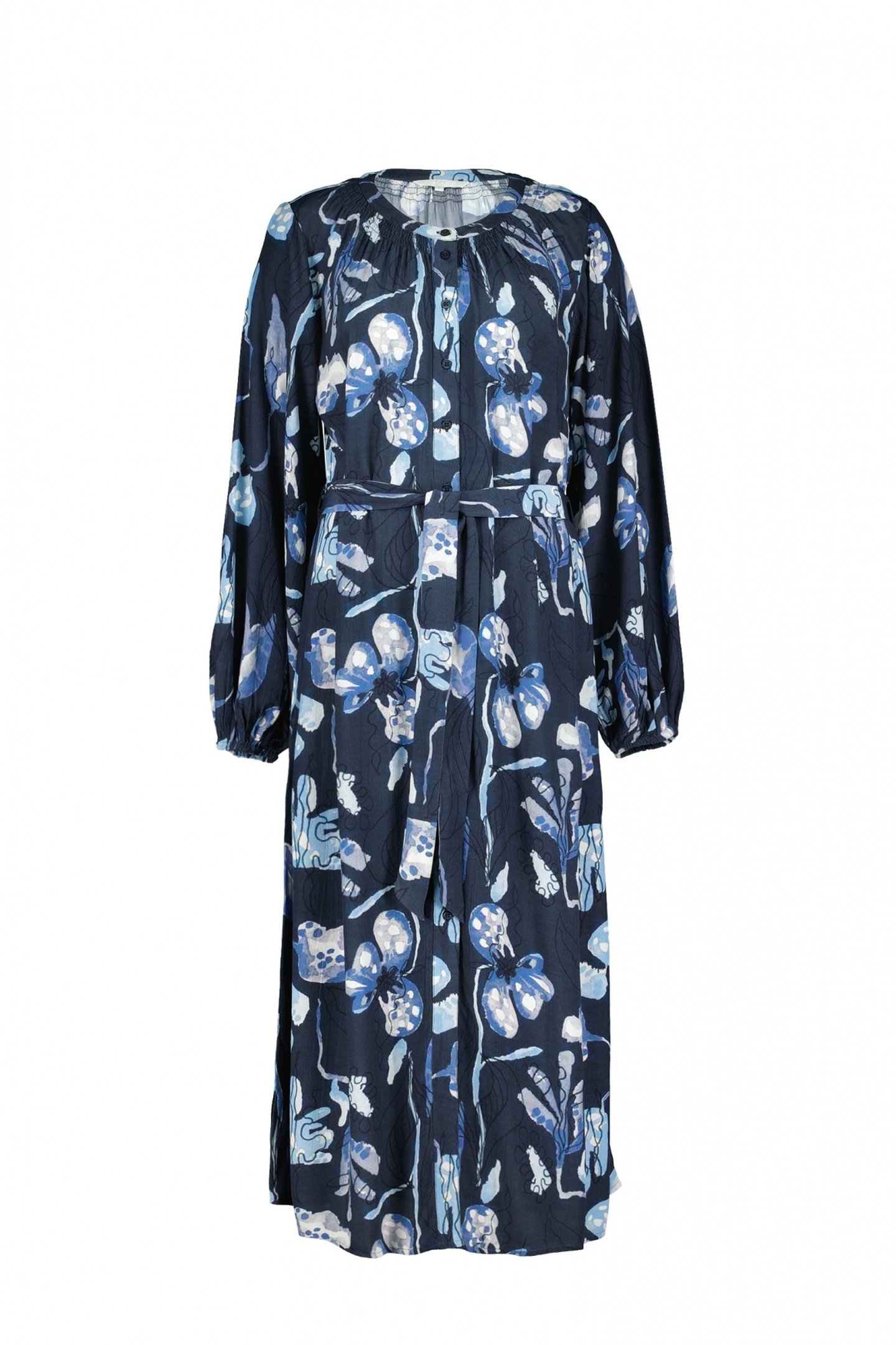 DRESS DIVINE DARKBLUE AMBIANCE PRINT 4