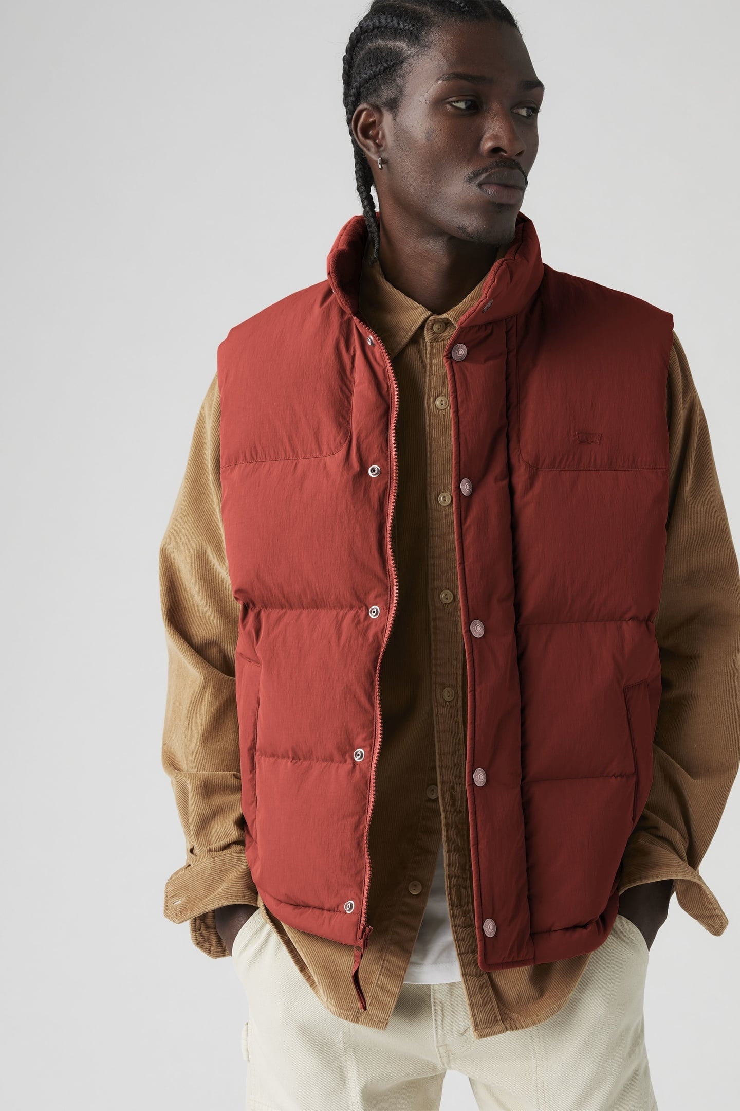 ROCKRIDGE VEST RUSSET BROWN 2