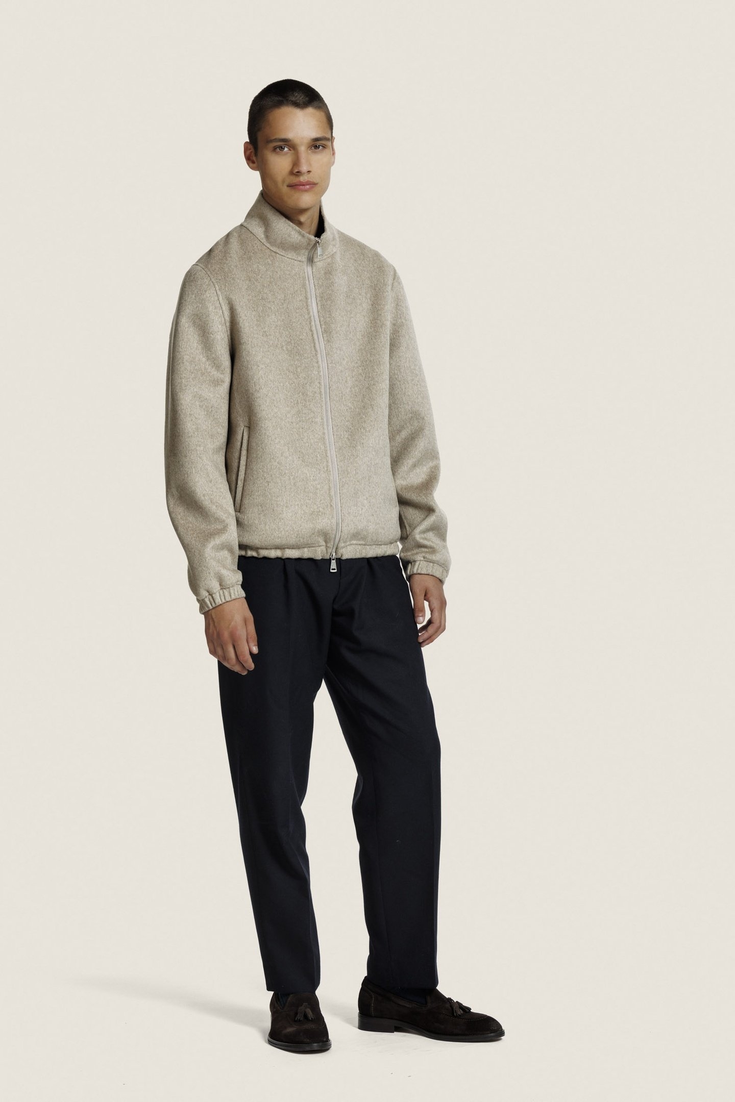 JAMES JACKET D. BEIGE MELANGE 1