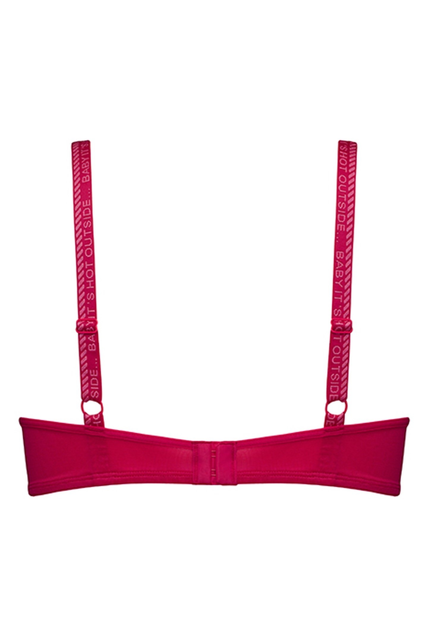 DAME DE PARIS AZALEA RED BALCONY BRA 5