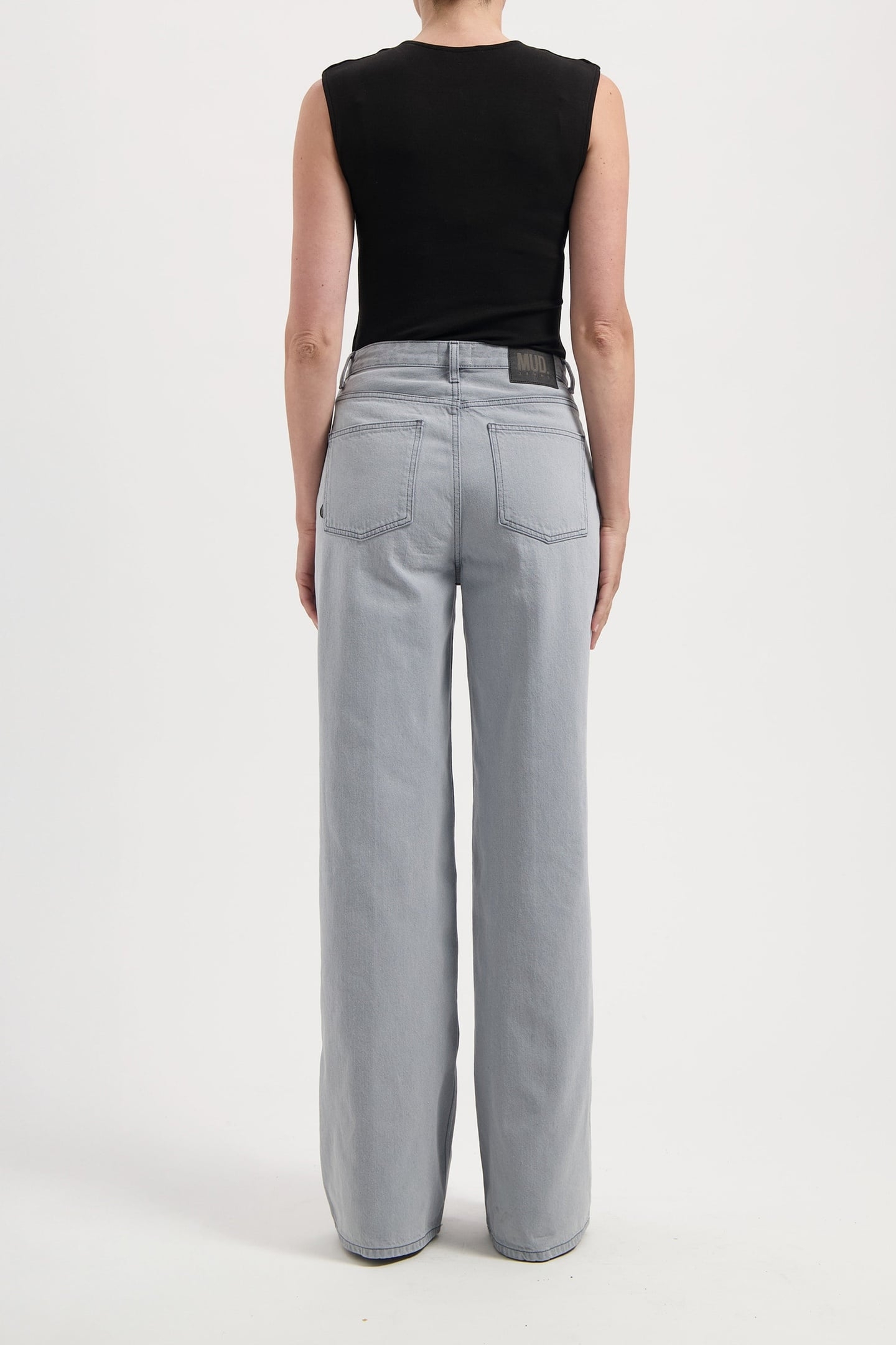 SARA HIGH LOOSE LIGHT GREY 4