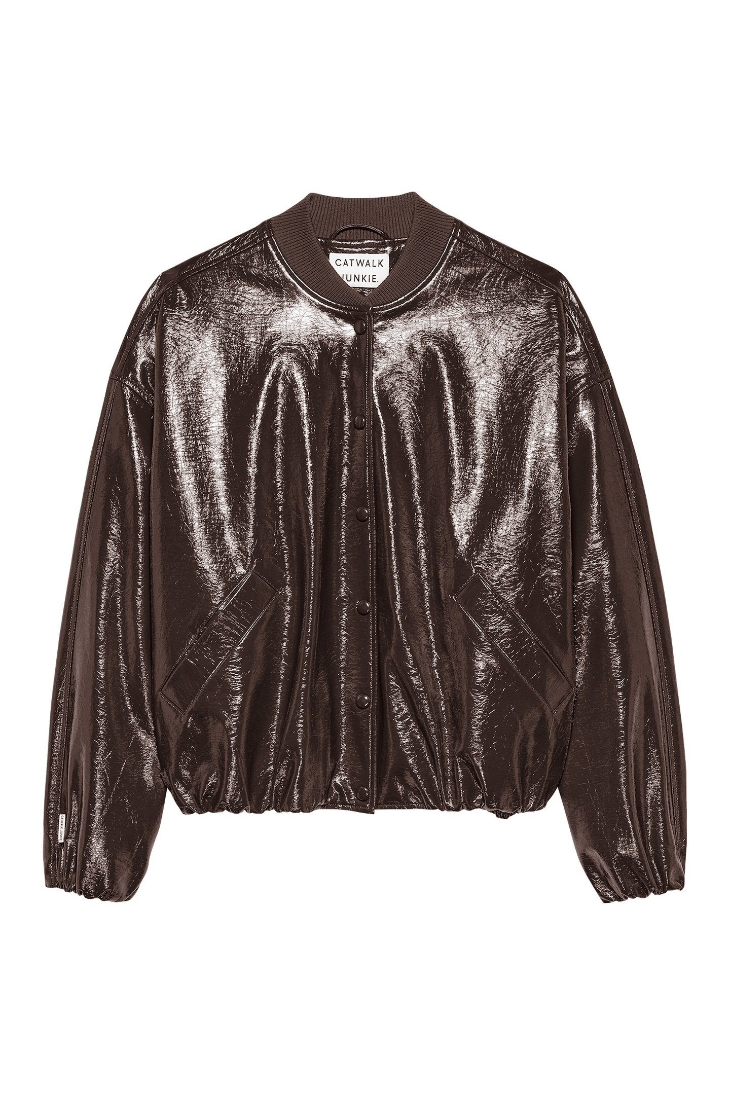 TUCK IN VARSITY JACKET SHAVED CHOCOLATE 4