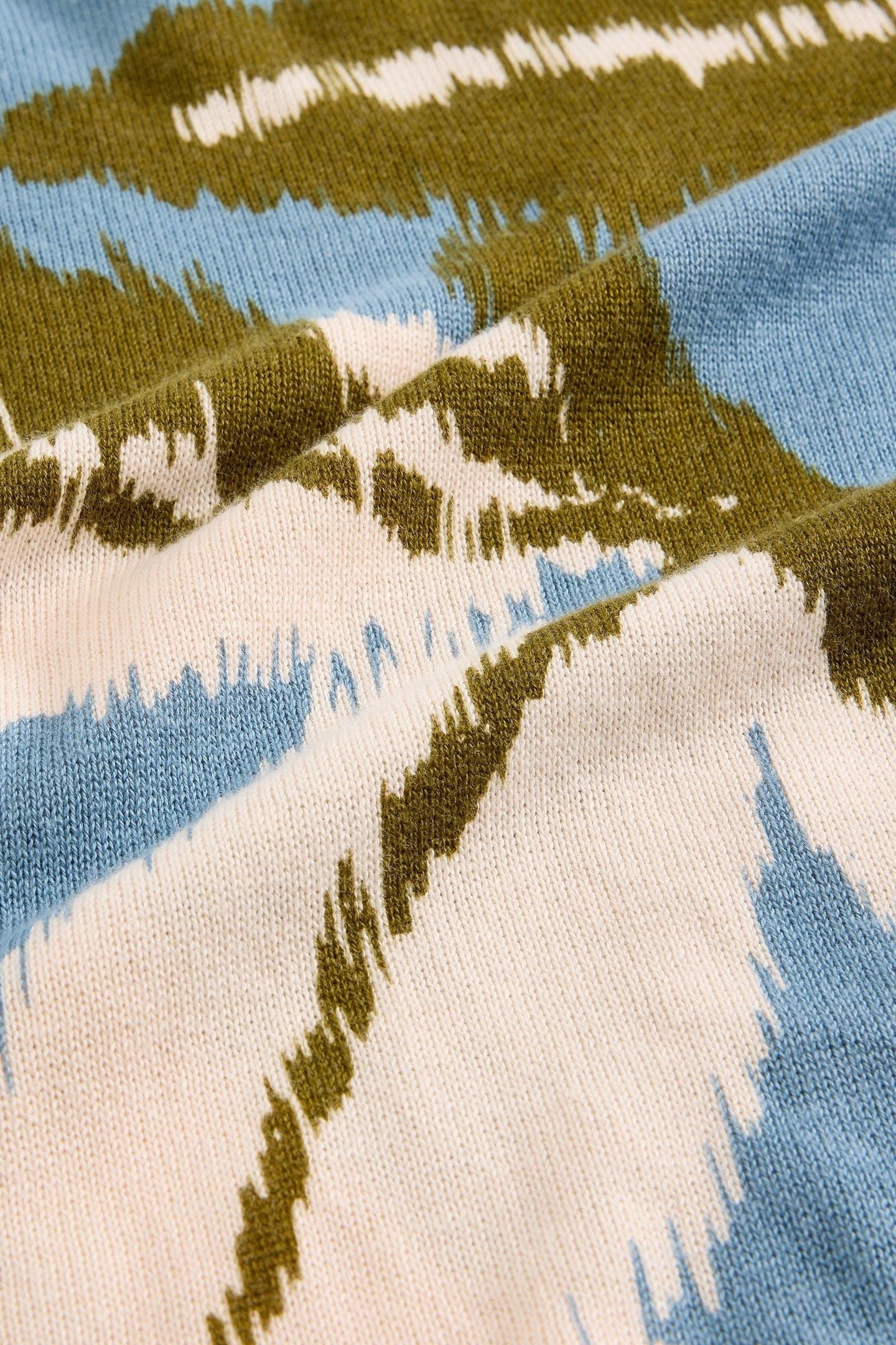 OLIVE PRINT JUMPER BLUE MULTI 5