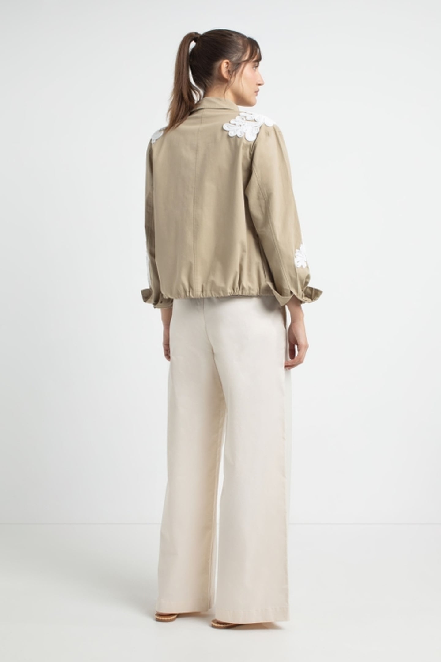 JEANNETTE JACKET LIGHT OLIVE 5