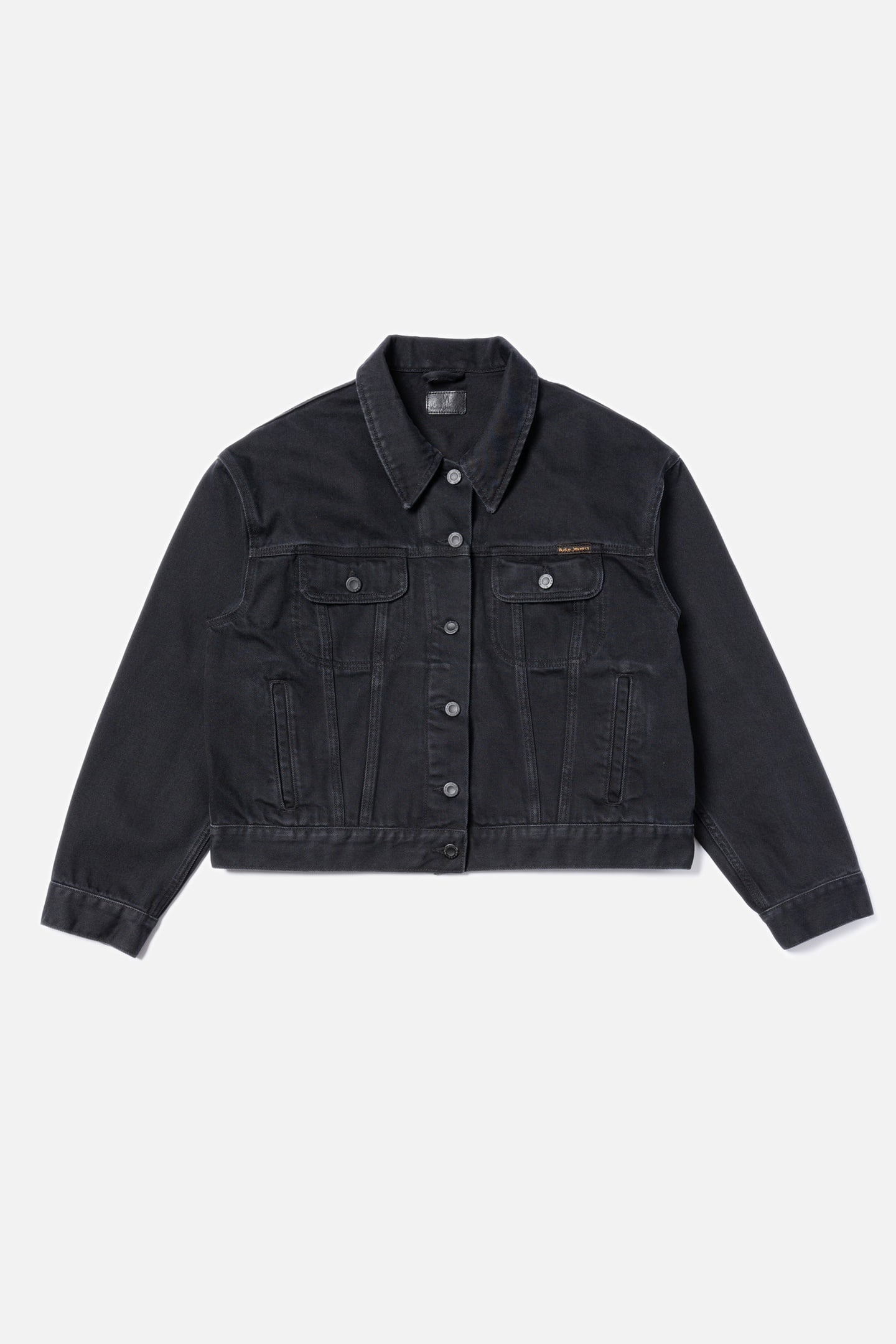 BERIT DENIM JACKET ASPHALT BLACK 3