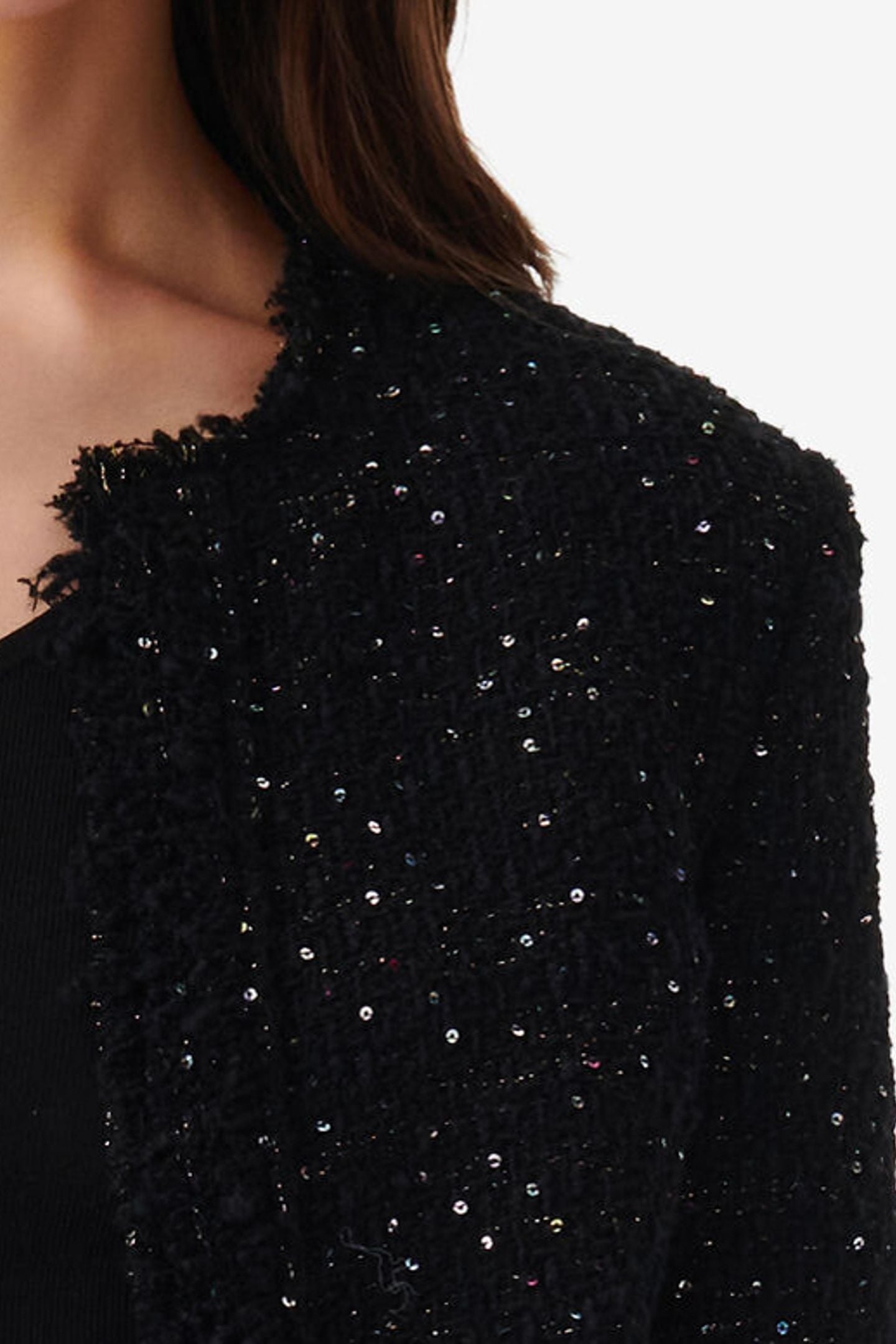 CHERIL JACKET BLACK SEQUINS 6