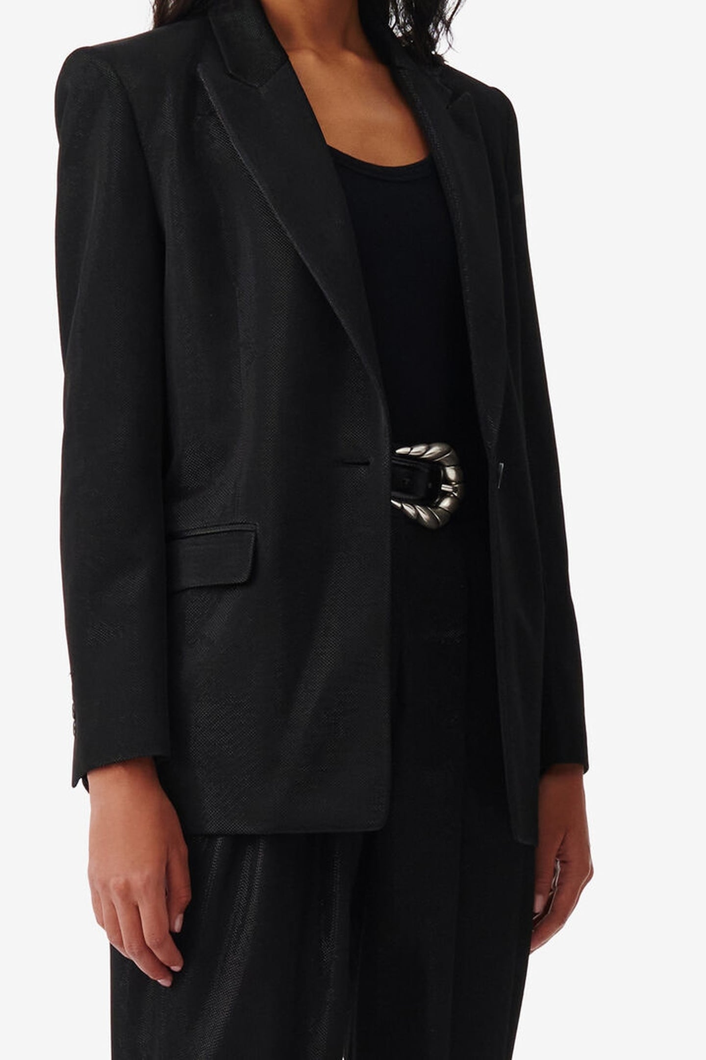 MOKAM JACKET SHINY BLACK 1