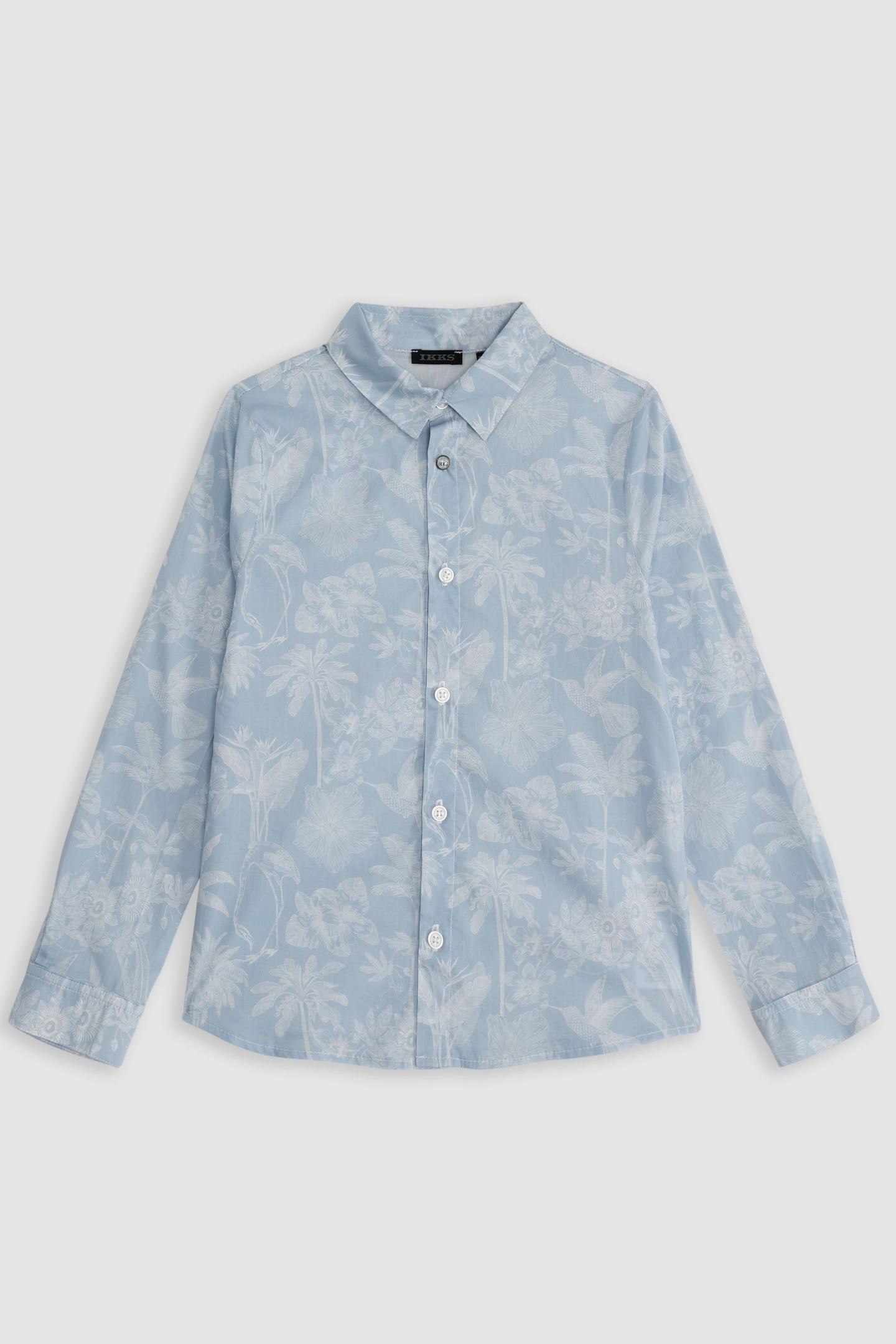 BLUE EXOTIC LIBERTY FABRIC SHIRT 1
