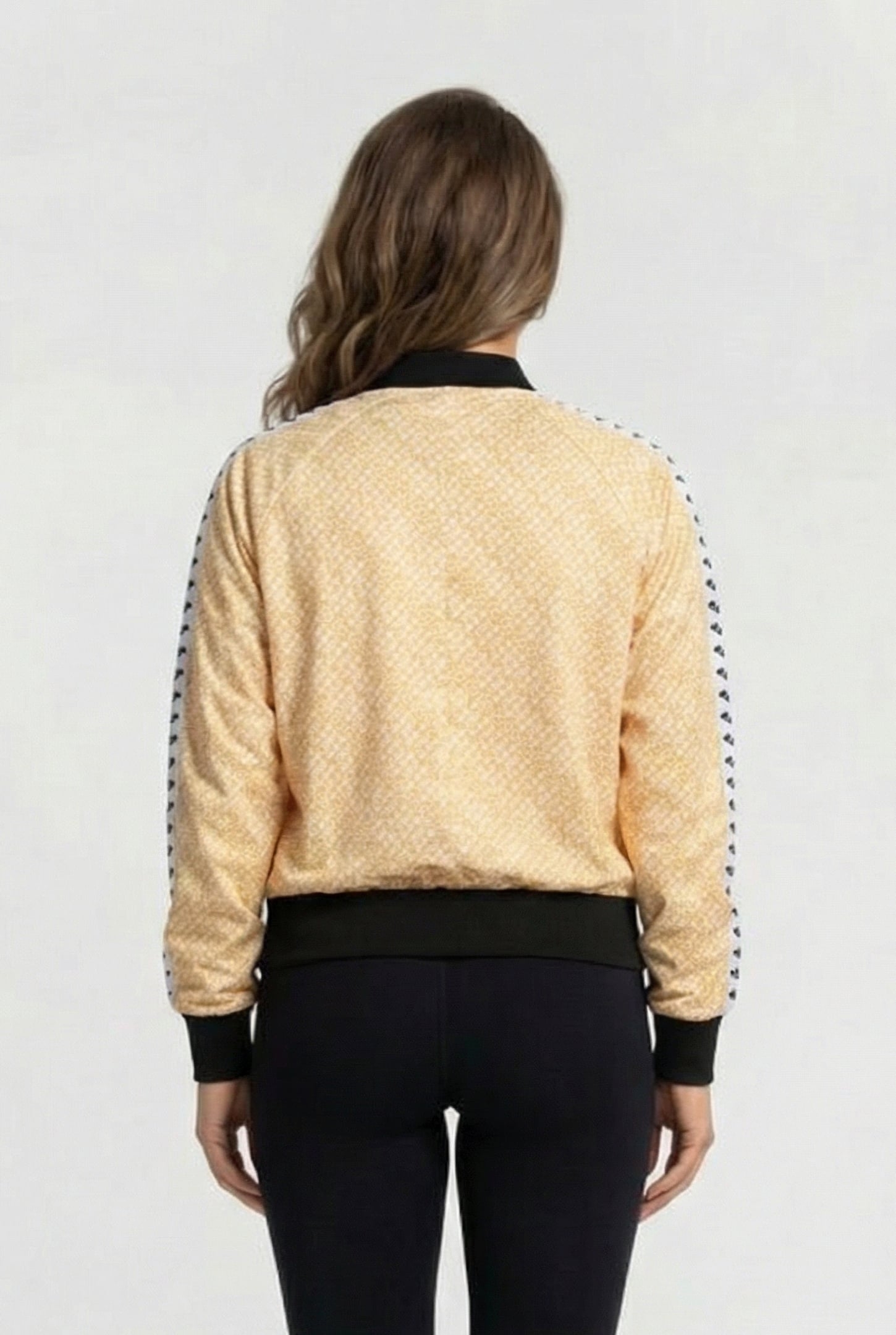 W RELAX IV TEAM JACKET DIAMONDS WHITE YELLOW BLAC 2