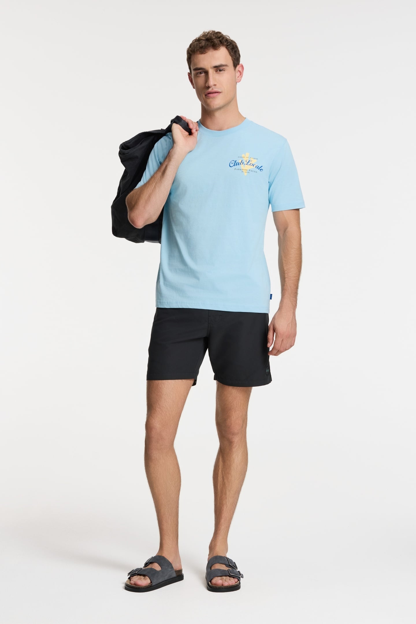 LIAM REGULAR T-SHIRT PARADISE BLUE SKY 2