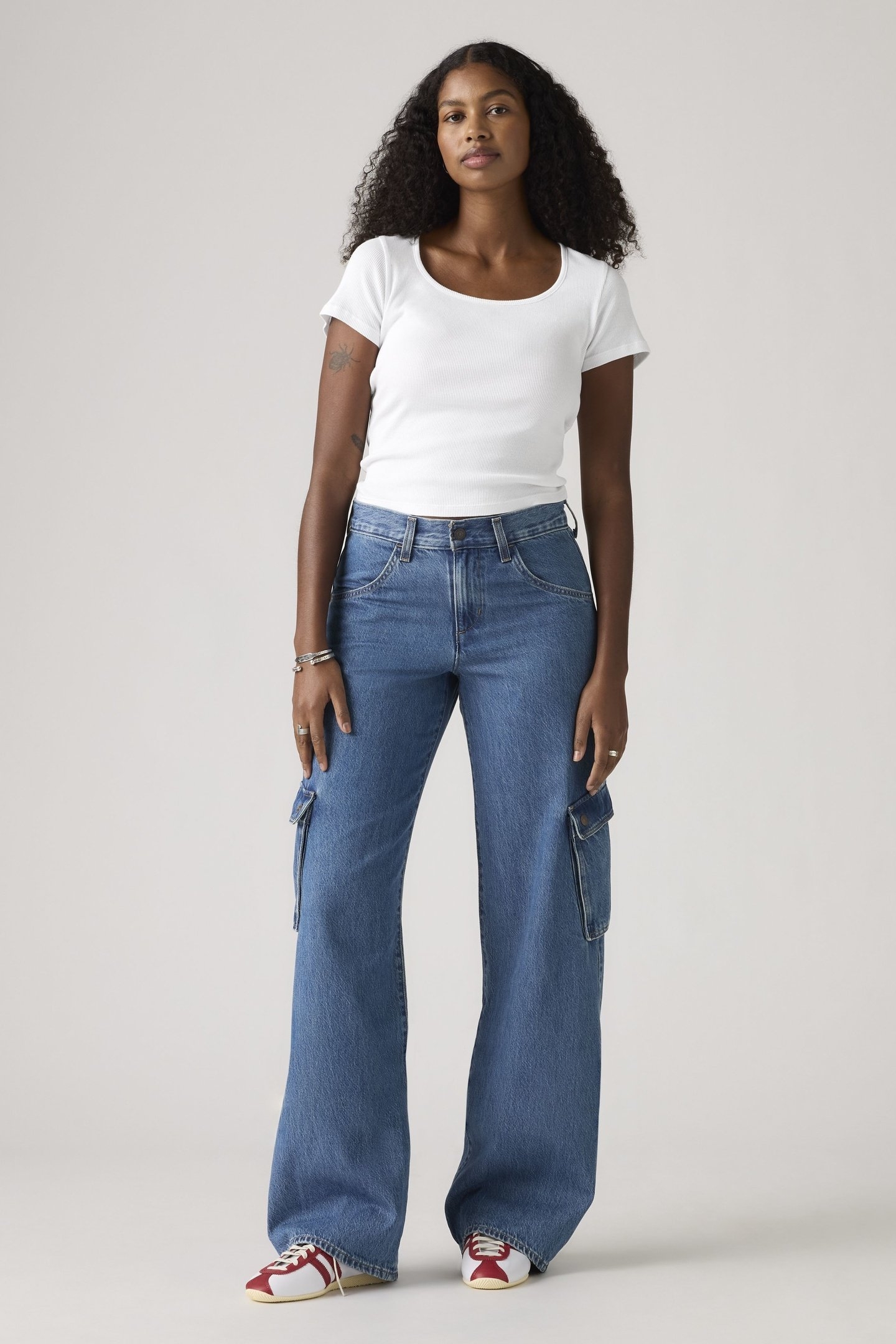 SUPERLOW LOOSE CARGO DNM ALL OVER BLUE 1