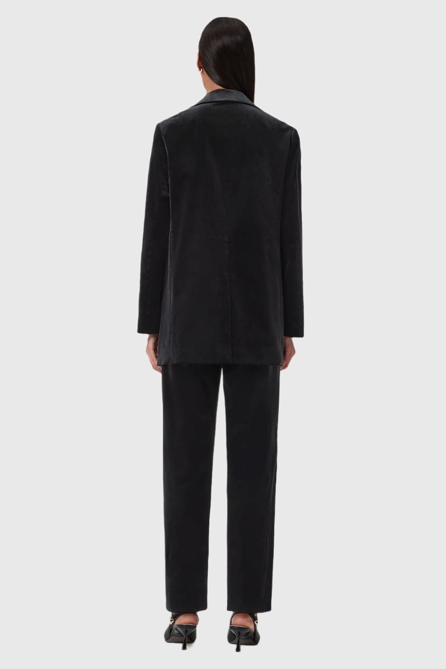ALEIDA VEL TROUSER BLACK 5