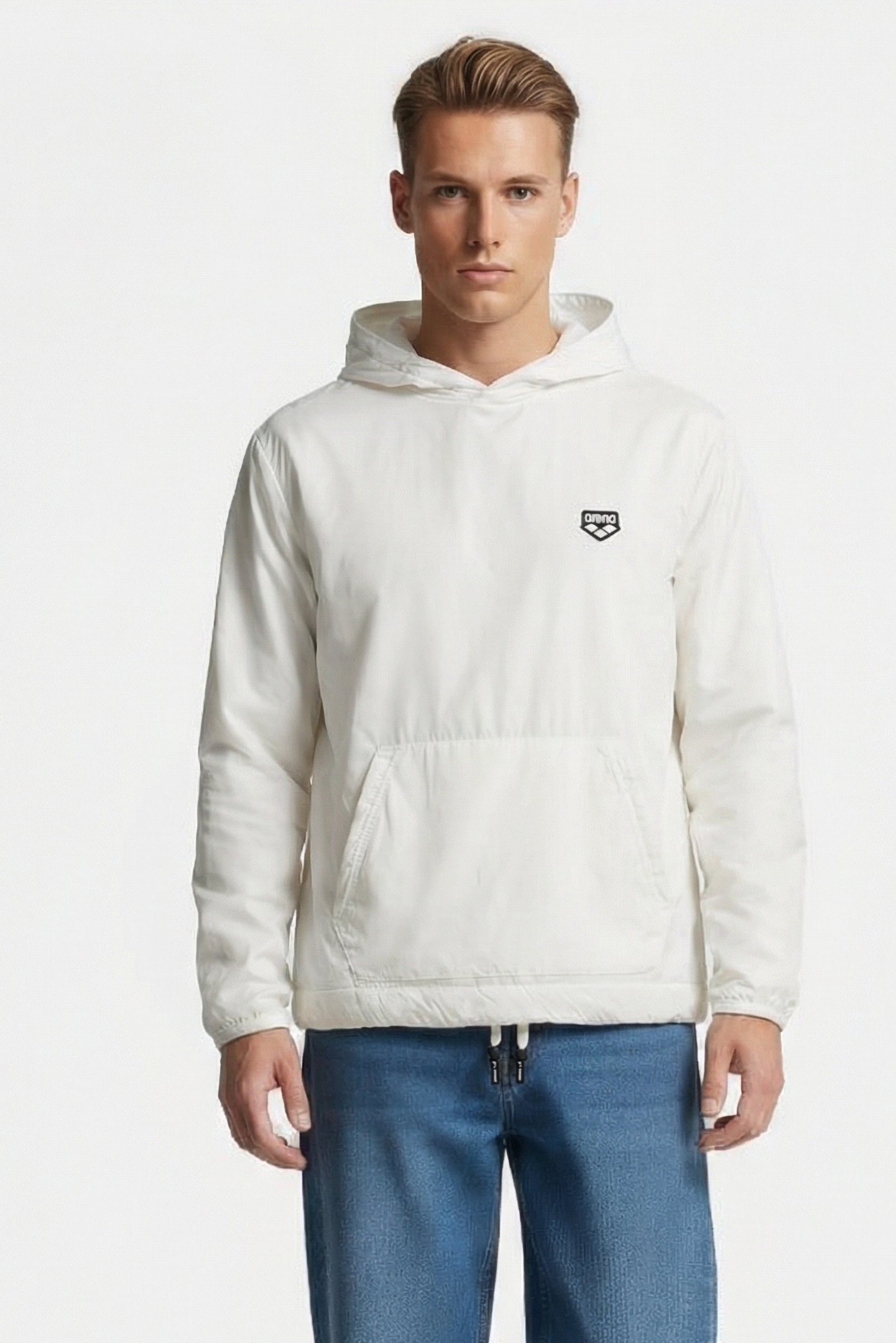 MEN'S HOODED SWEAT MPH WHITE 1