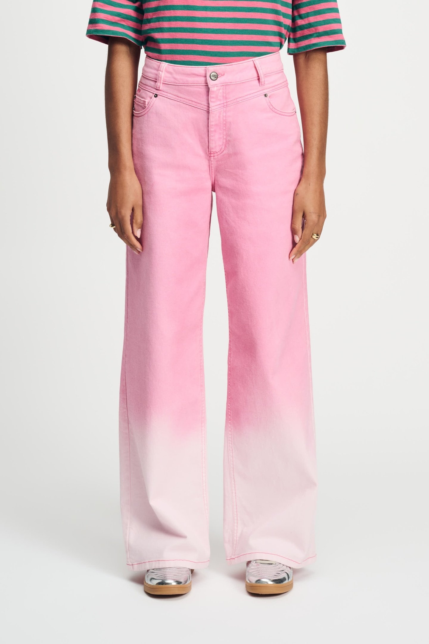 JEANS - GRADIENT RASPBERRY PINK 4