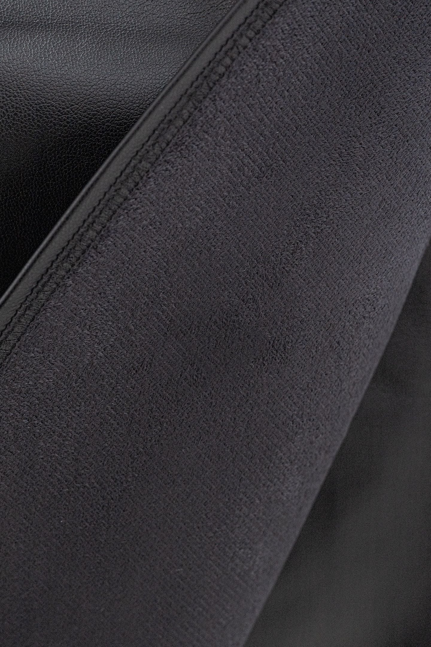 BLACK PENCIL WRAP SKIRT 8