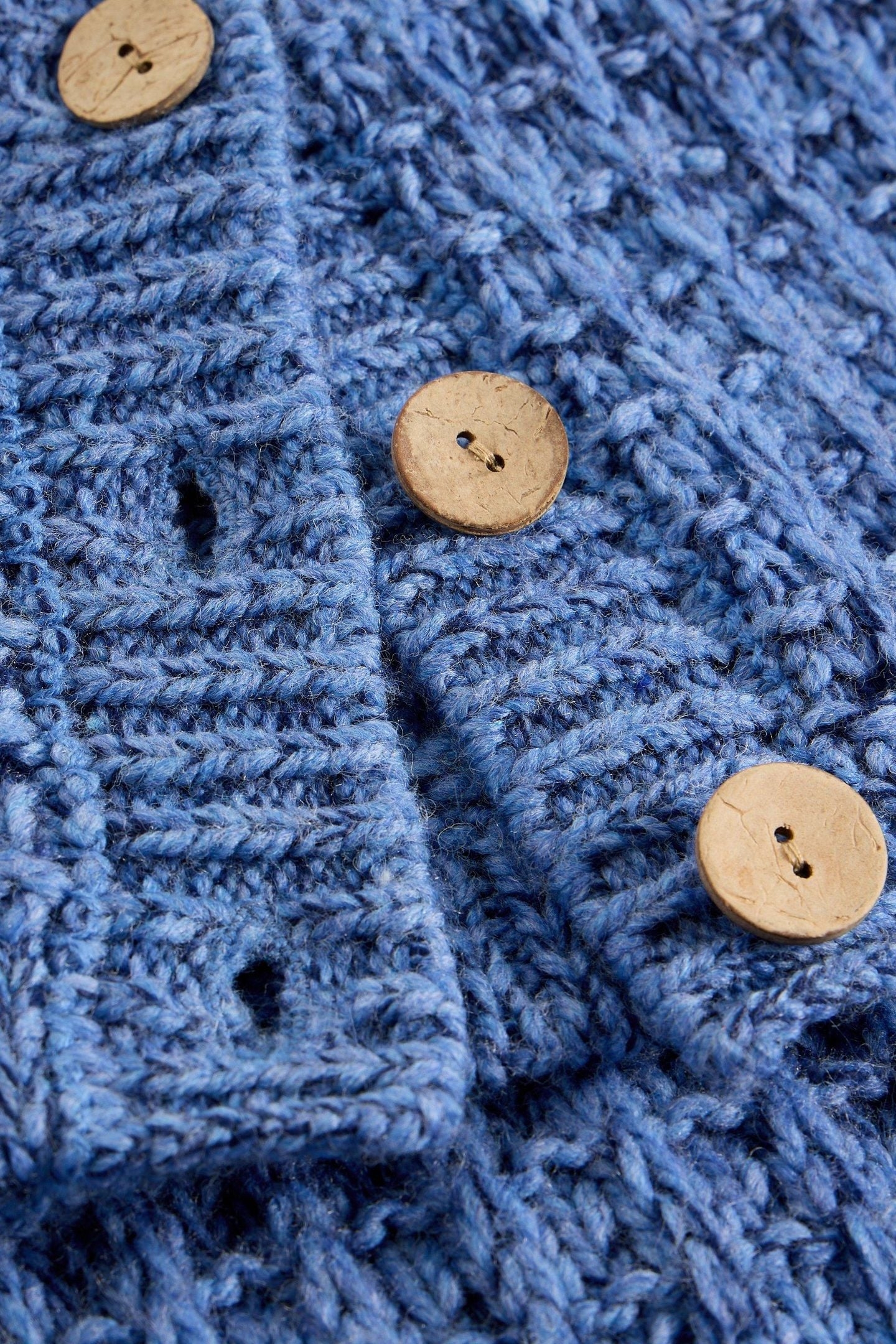 MAXINE BUTTON TANK MID BLUE 4