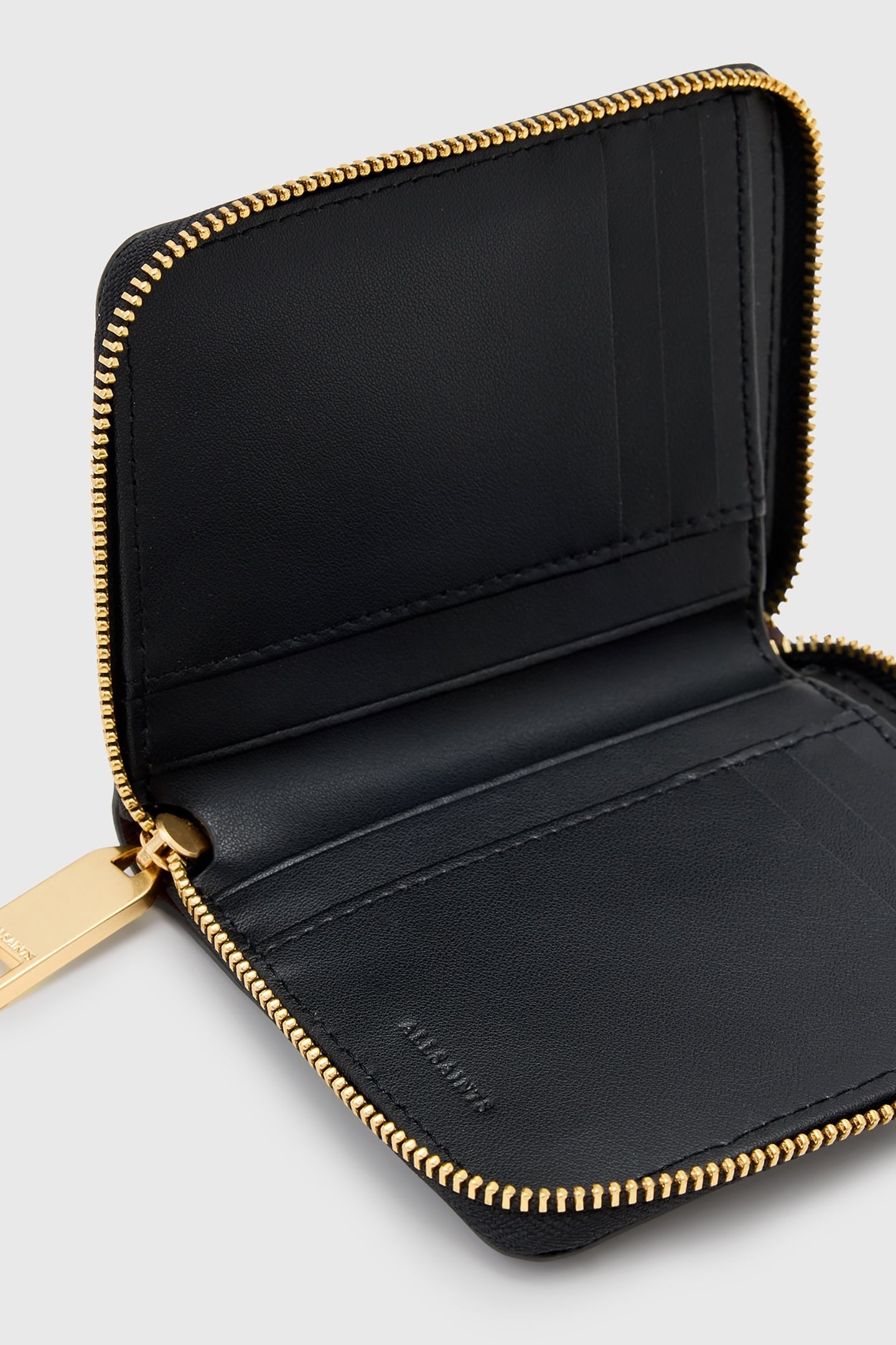 LENA HEX ZIP WALLET DARK RED 4