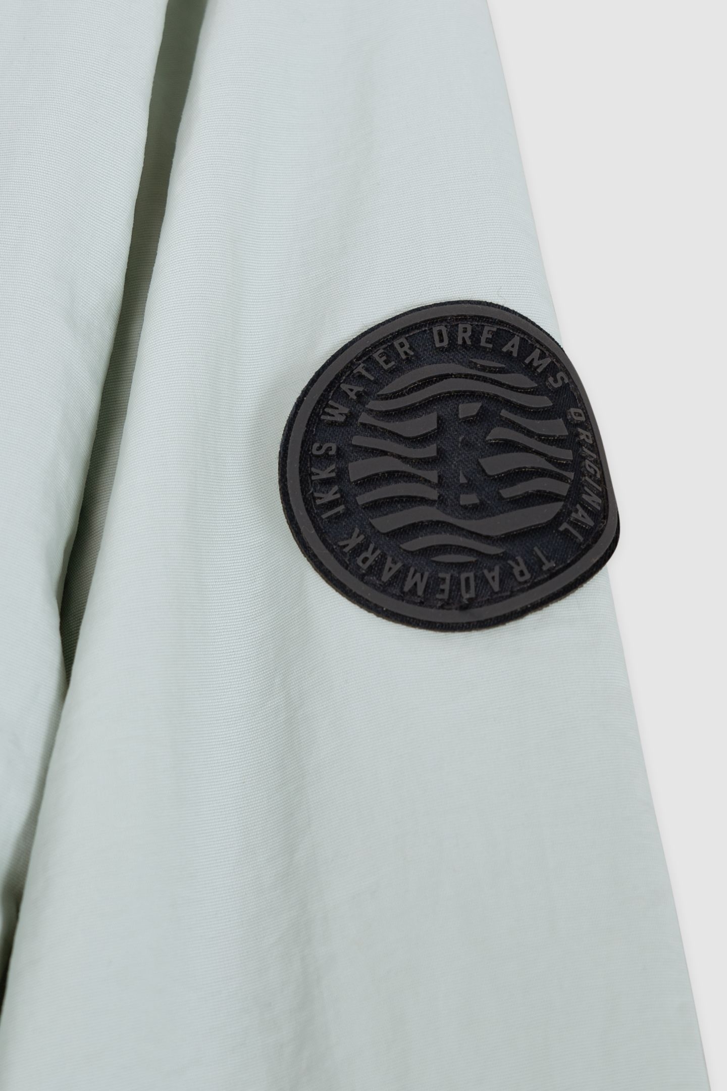 WATER GREEN WINDBREAKER RECYCLED NYLON 6