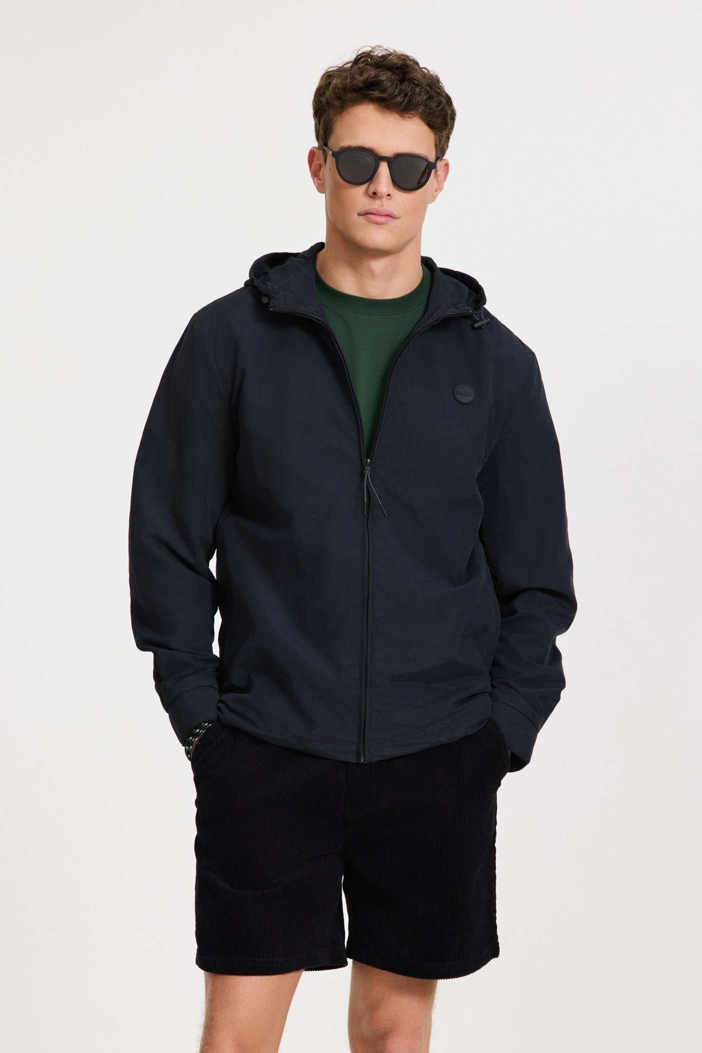 NASH JACKET SOLID BLACK 1