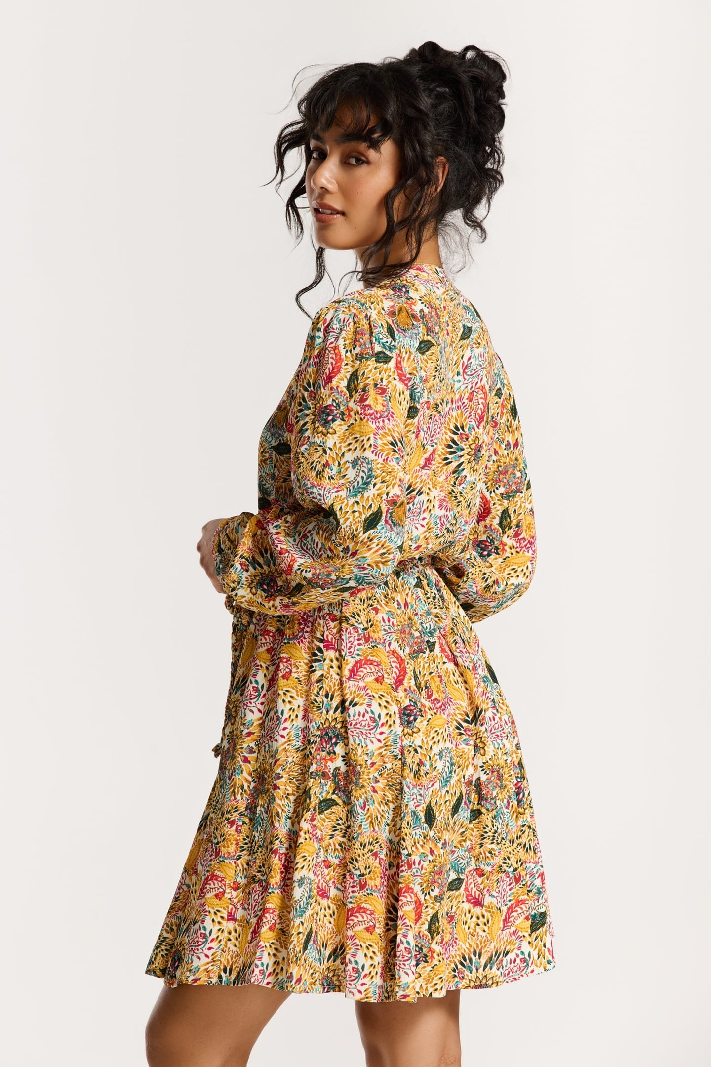 JOSETTE DRESS PAISLEY MULTICOLOUR PAISLEY 6