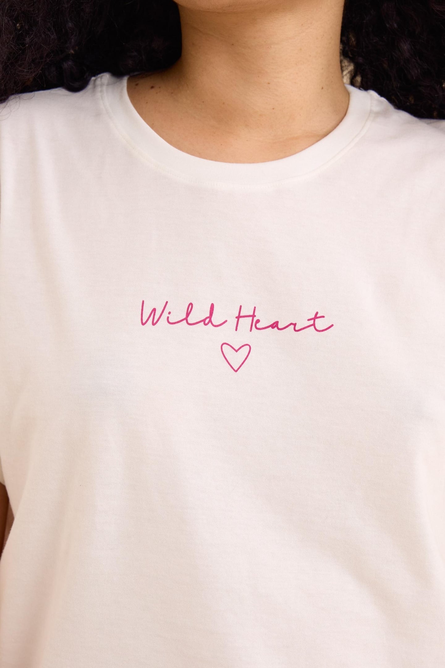 WHITE T-SHIRT WITH PINK MESSAGE OFF-WHITE 6