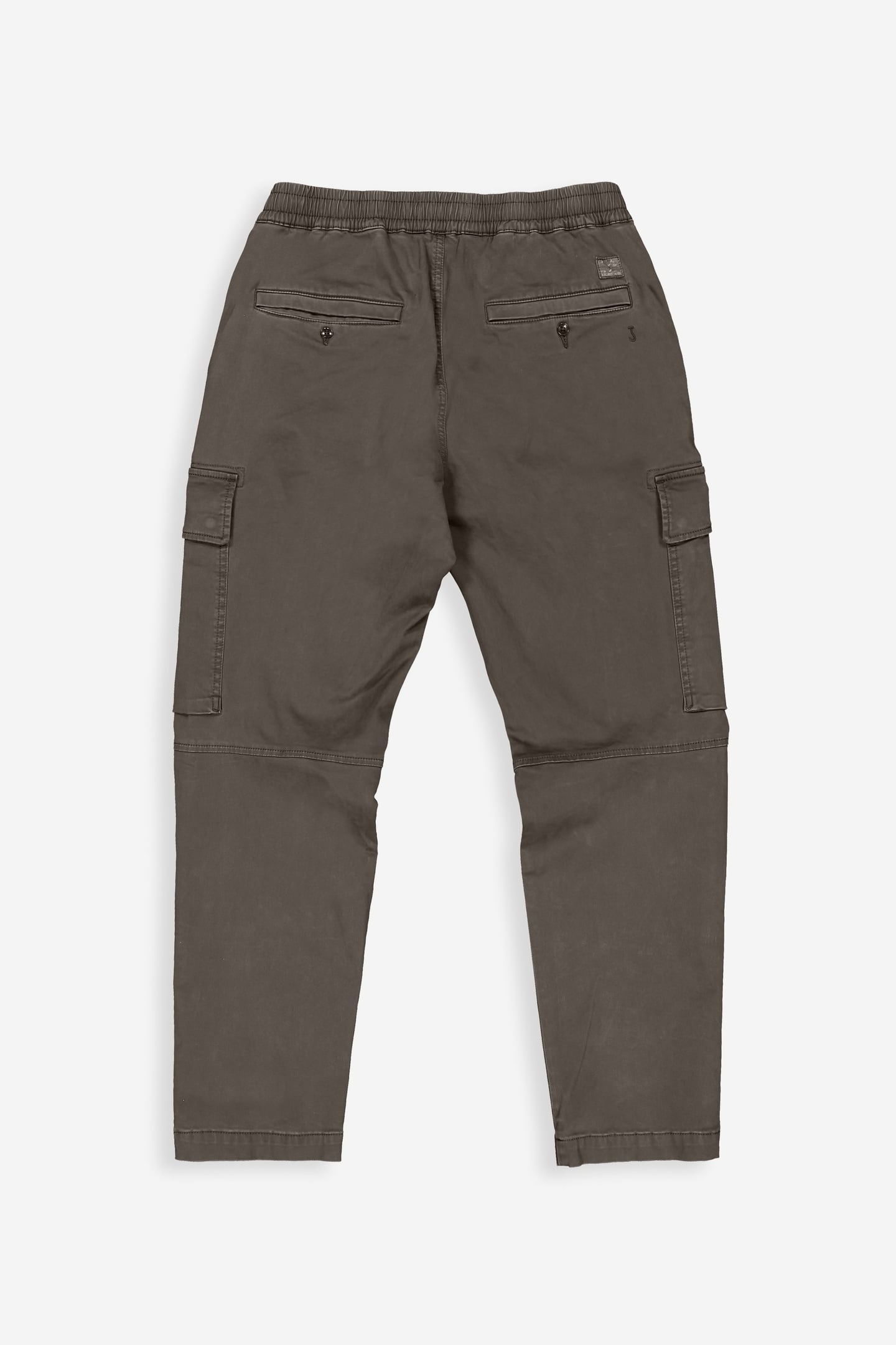 TRISTAN SLIM SATEEN CARGO MOCHA BROWN 4