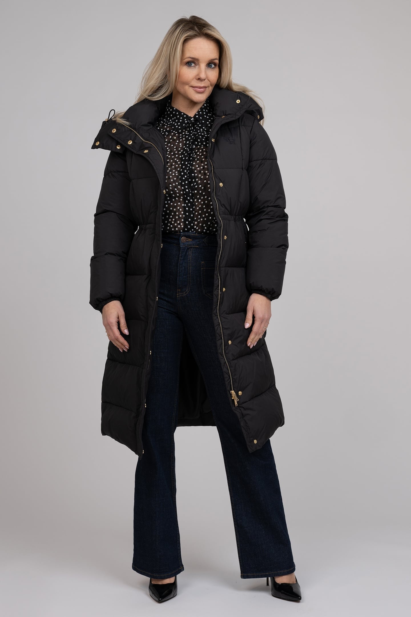 DREW PUFFER COAT BLACK 1