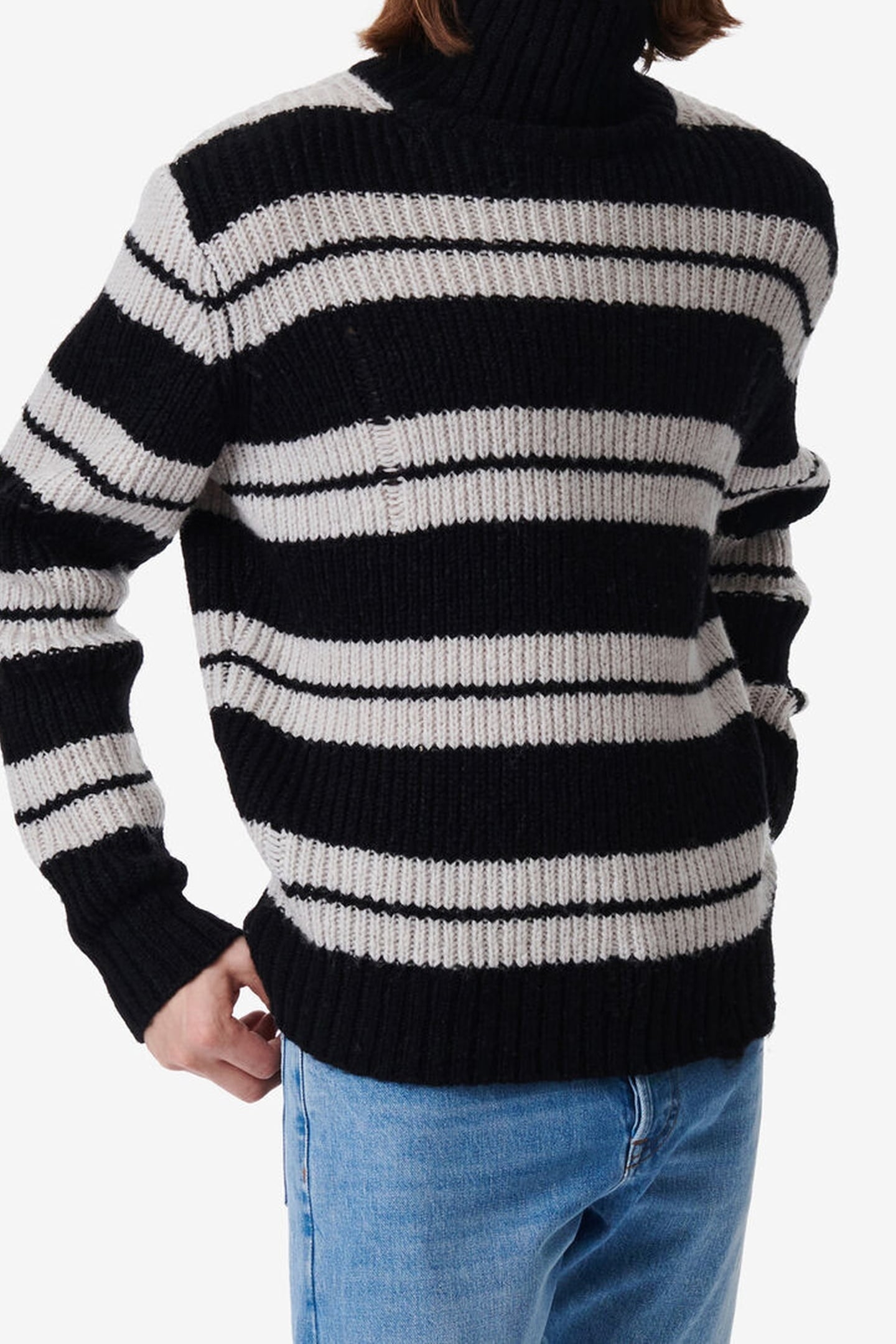 OMINO PULLOVER BLACK/GREY 1