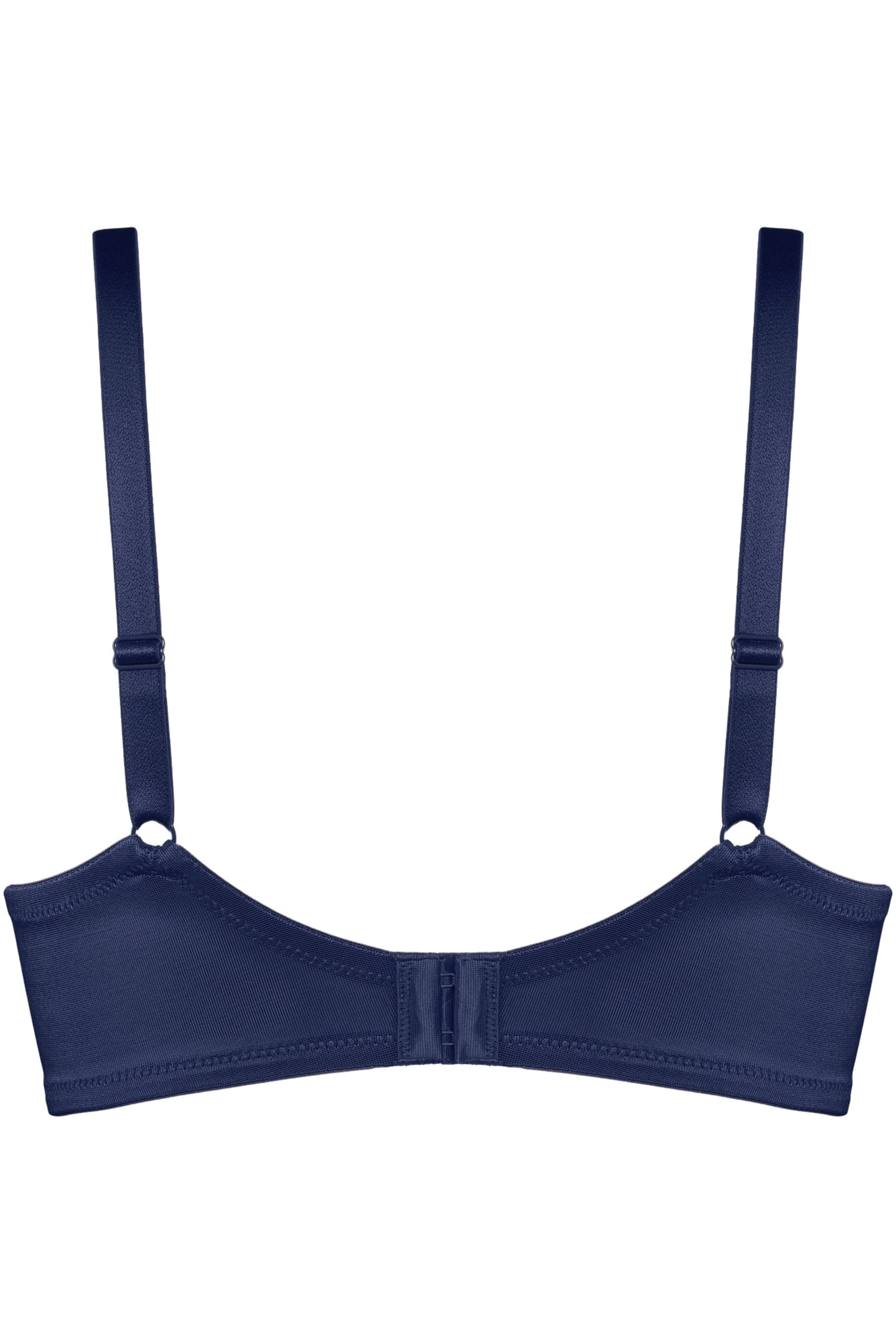 MORANA DARK SKY BLUE PLUNGE BALCONY BRA 3