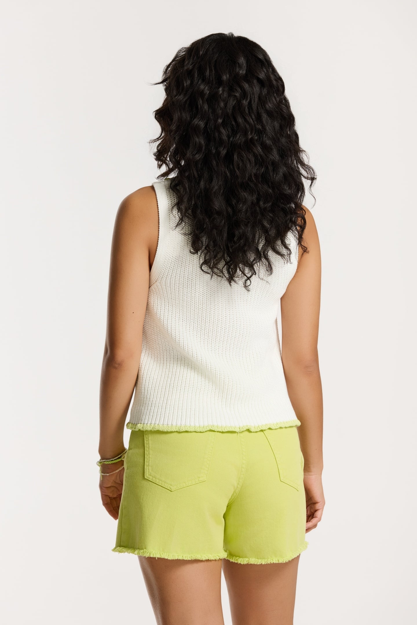 CARLA SHORTS GREEN PISTACHE 7