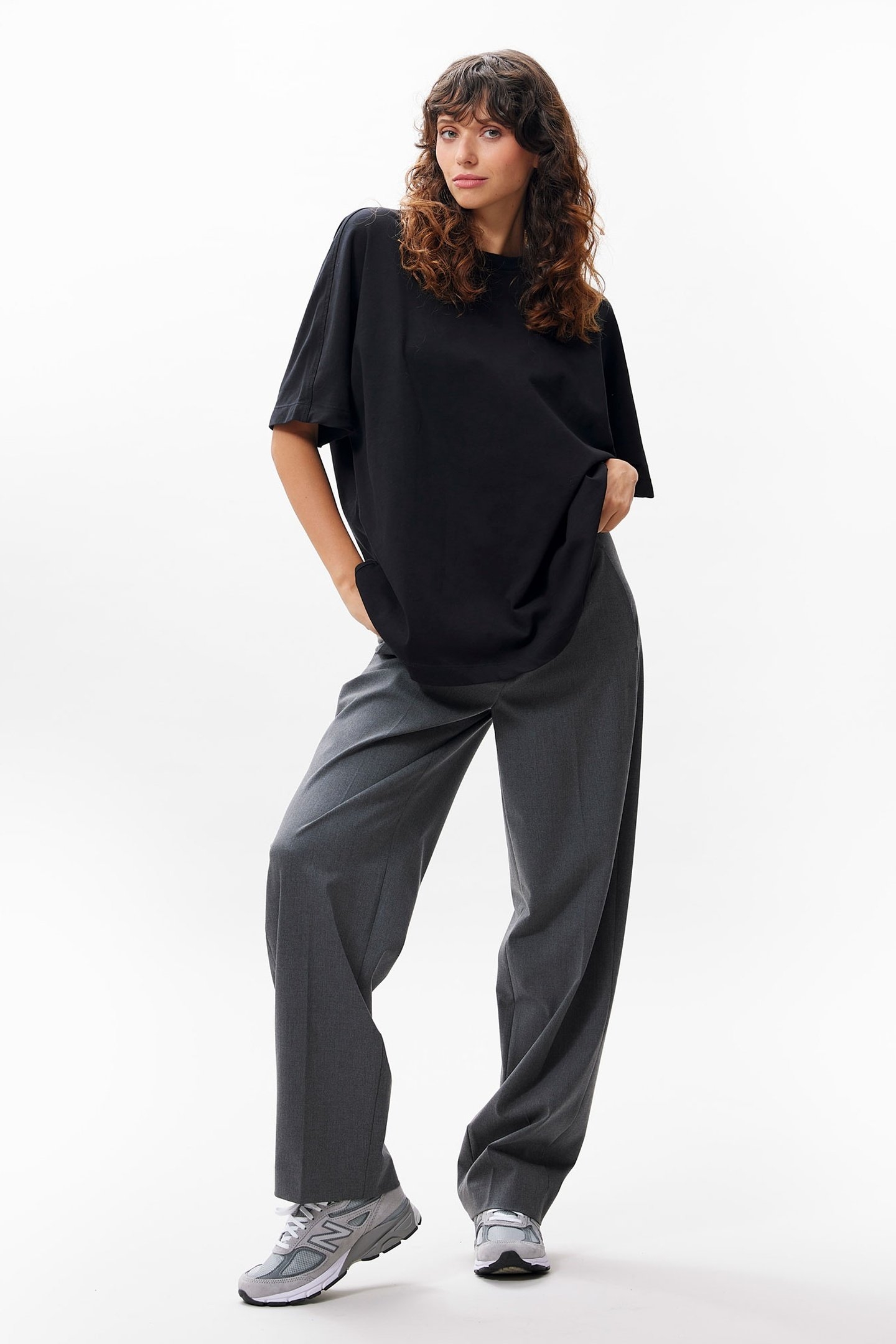 OVERSIZED TSHIRT WASHED BLACK 1