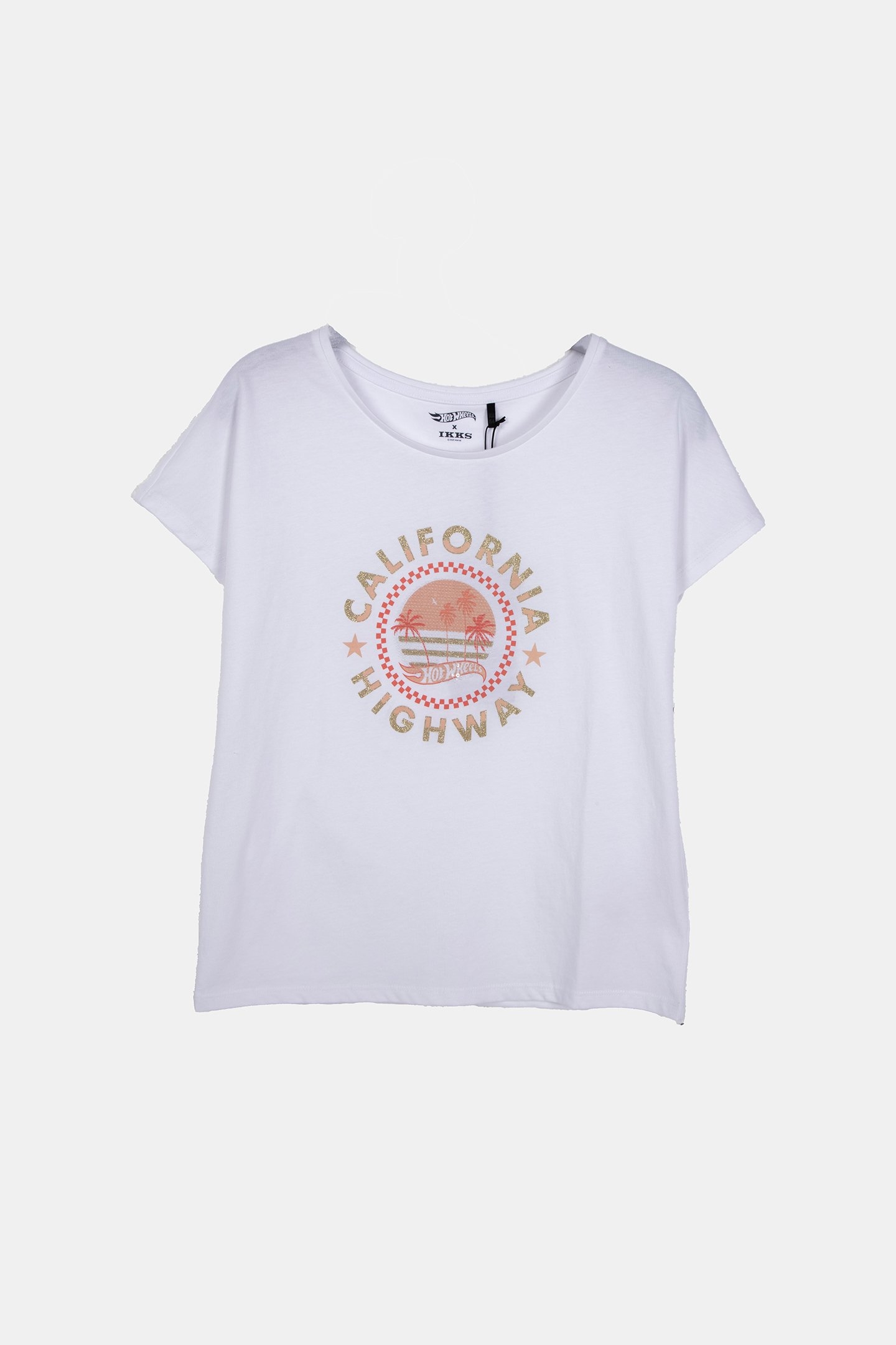 ORGANIC COTTON PALM T-SHIRT HOT WHEELS X IKKS 1