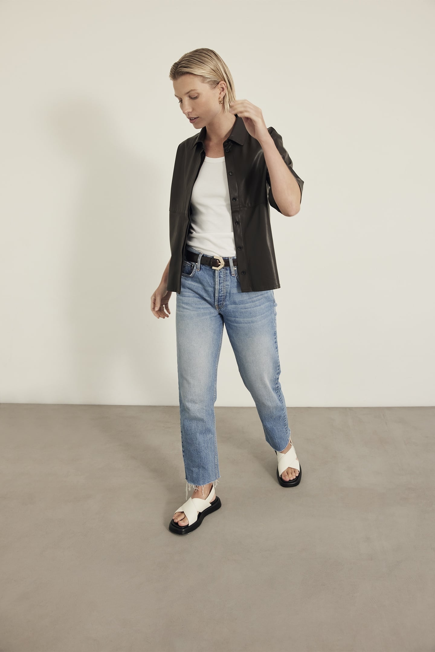 REINA BLOUSE CHOCO 3