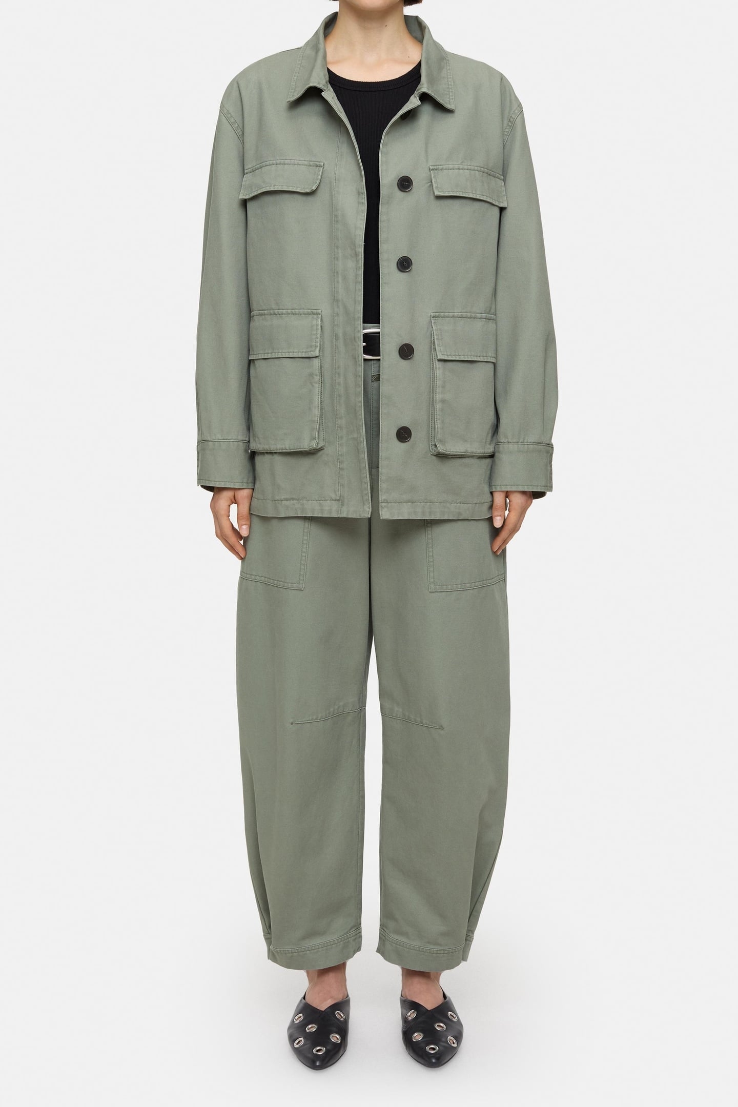 FIELD JACKET JACKETS & COATS FADED GREEN 1