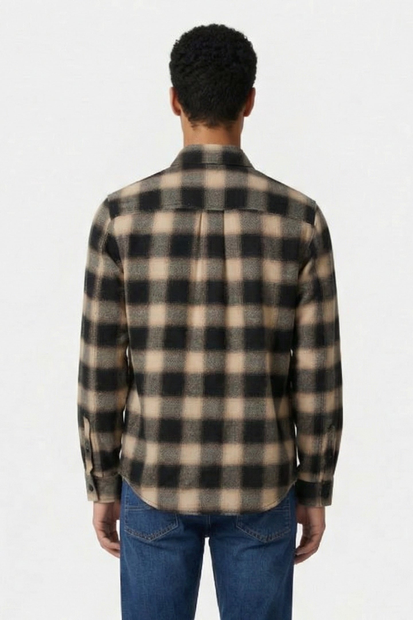 FLOYD SHIRT MIXED BEIGE 2