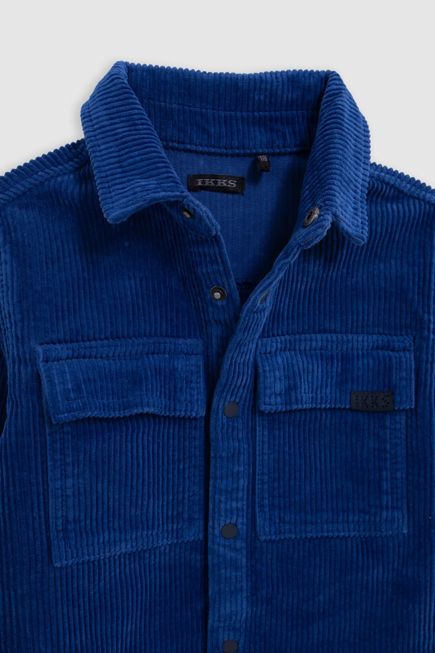 BOY'S BLUE CORDUROY OVERSHIRT 3