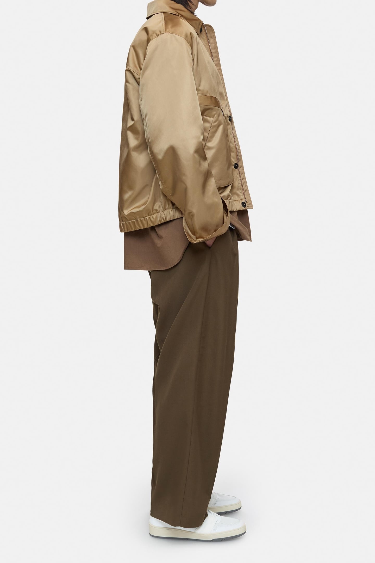 SHORT BLOUSON URBAN BEIGE 3