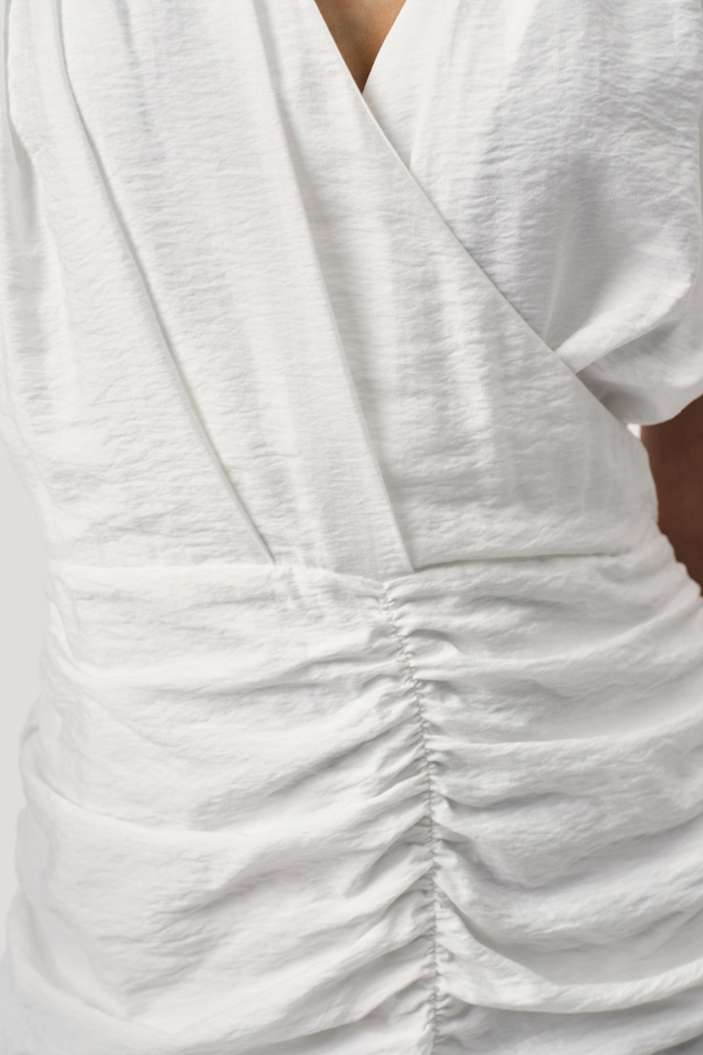 DARCY DRAPEY DRESS MILK WHITE 5