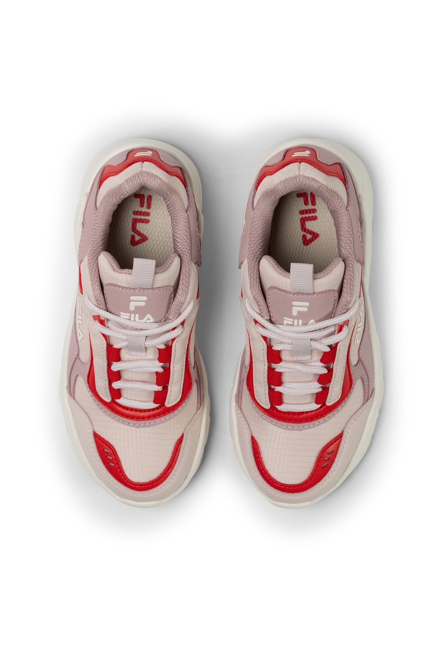 COLLENE CB KIDS PALE MAUVE-FILA RED 2