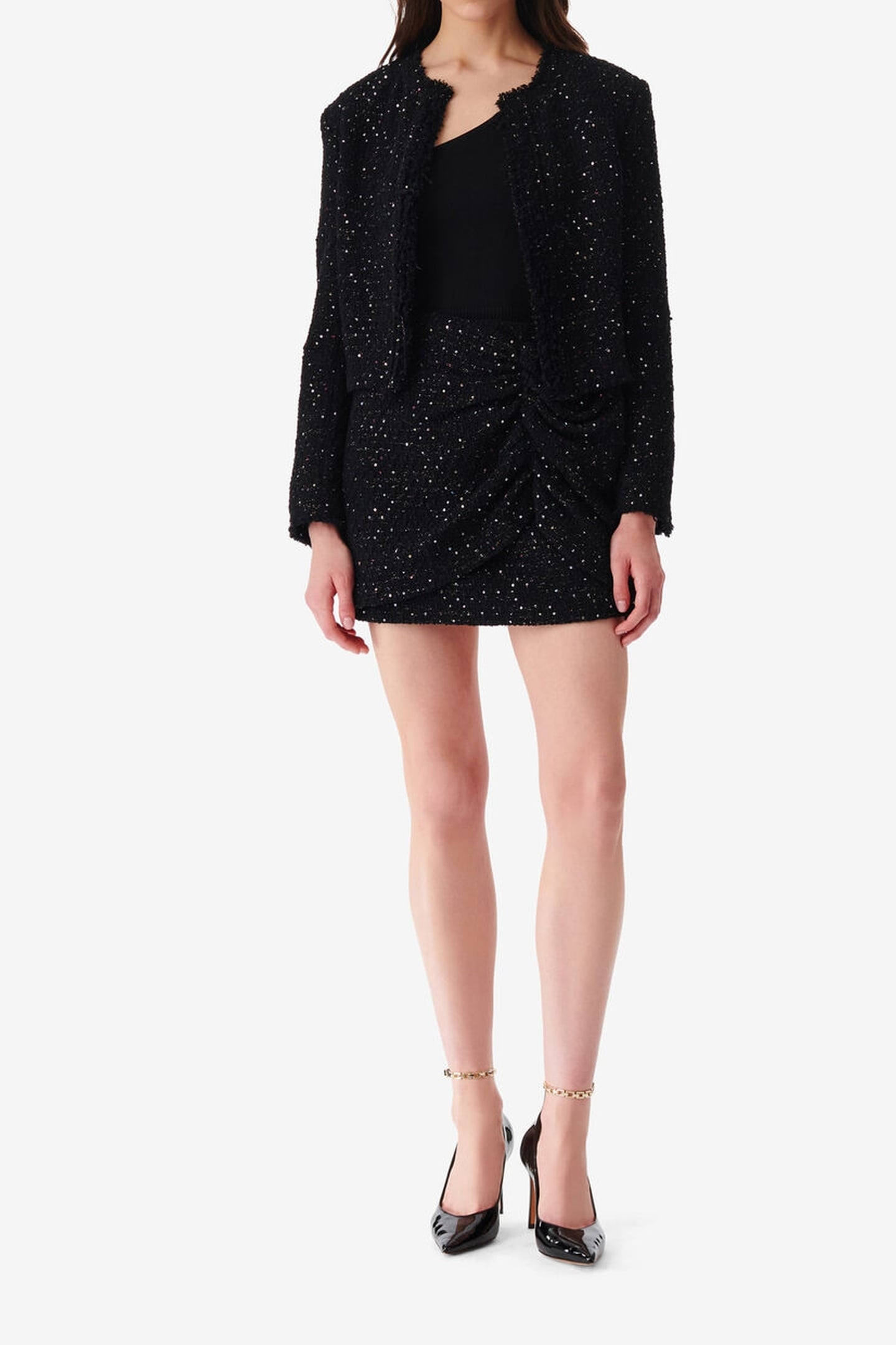 CHERIL JACKET BLACK SEQUINS 2