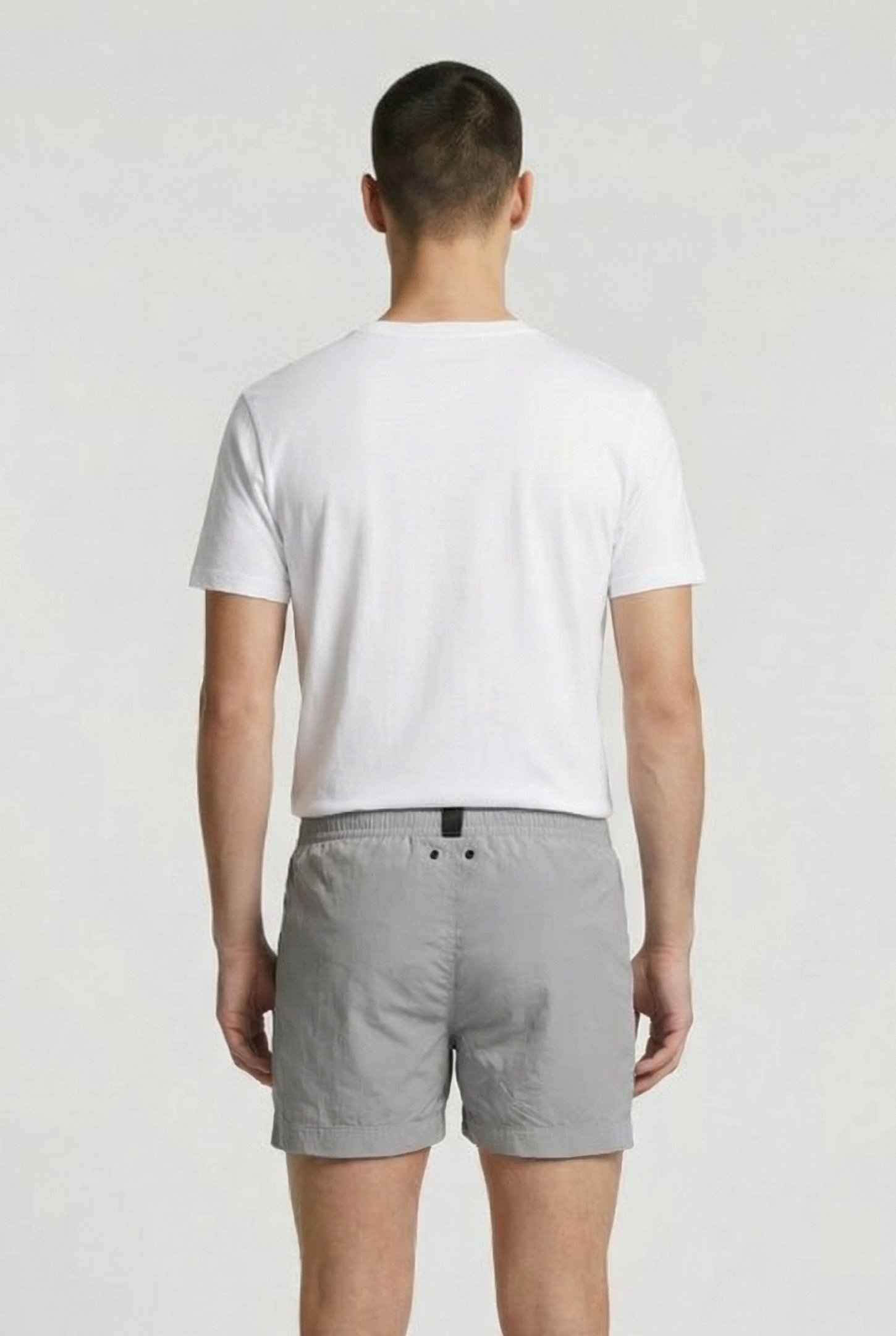 MEN'S ARENA X-DRY SERIES X-SHORT LIGHT GREY 2