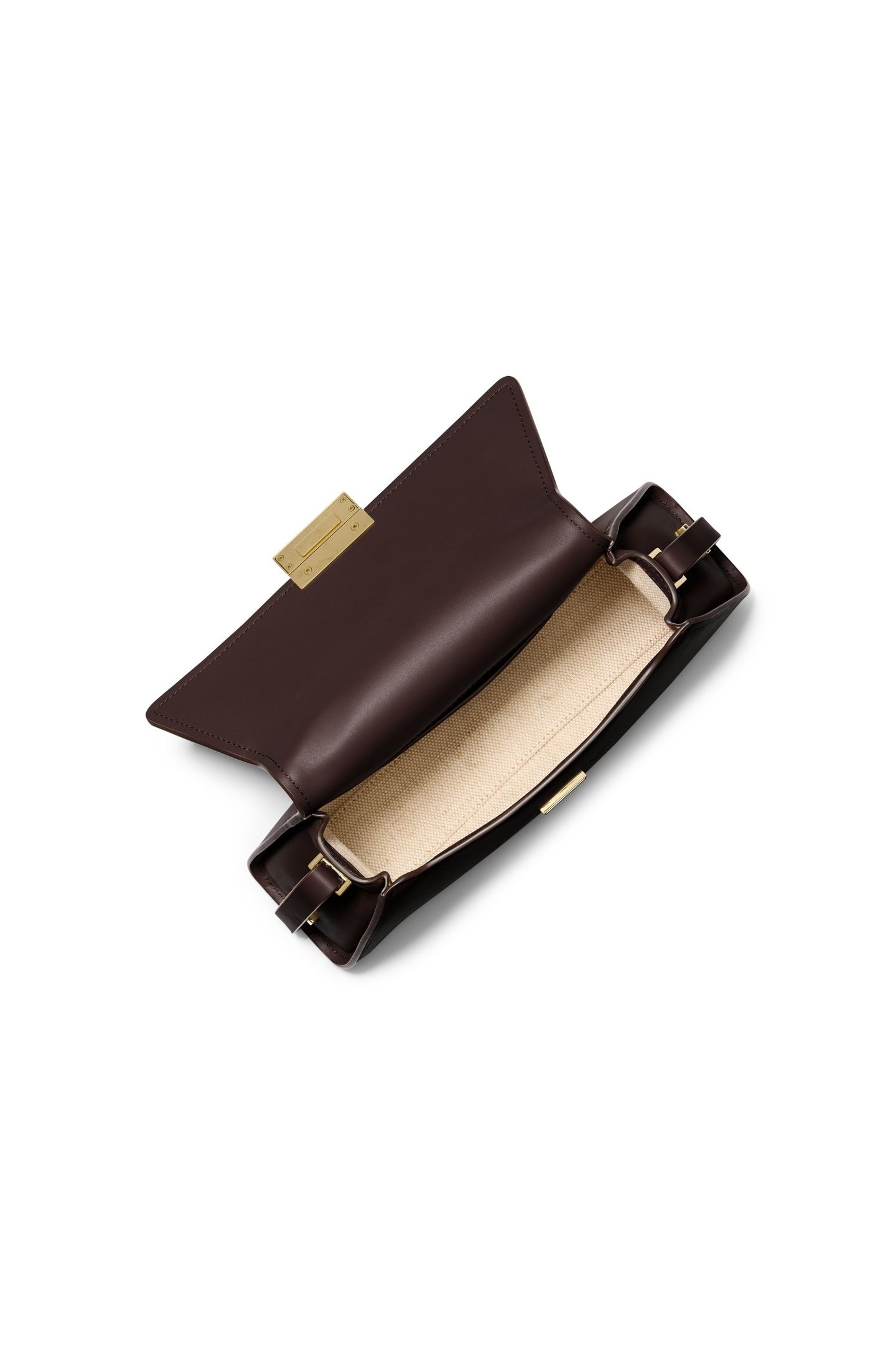 MEDIUM SHOULDER BAG CHOCOLATE 2