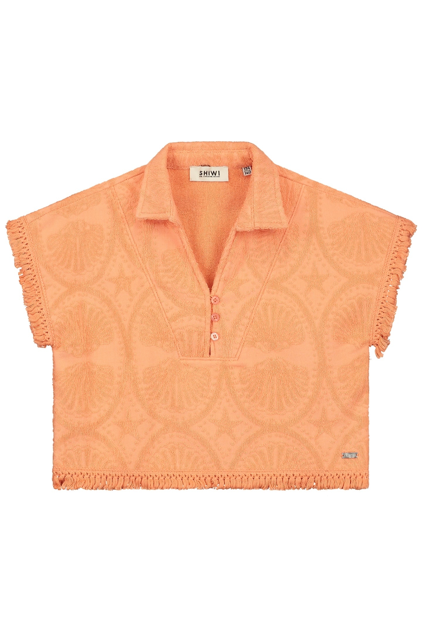 GIRLS ISRI TOP SEA PEARL ORANGE PEACH SEA PEARL 1