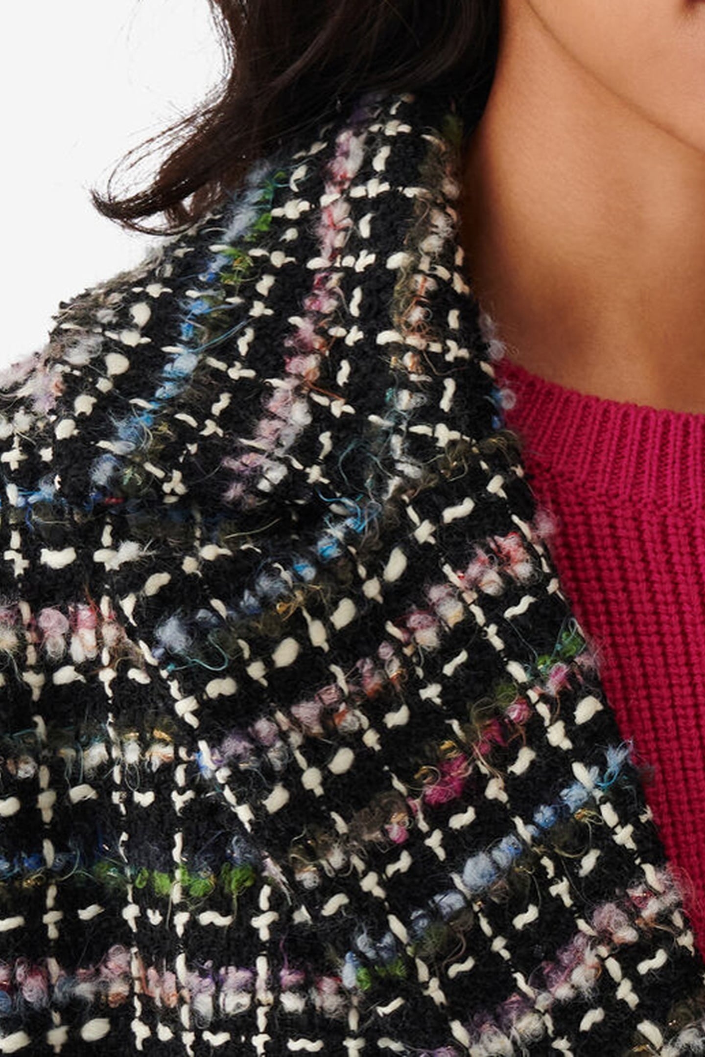 JUDIT OUTERWEAR BLACK MULTICO 6