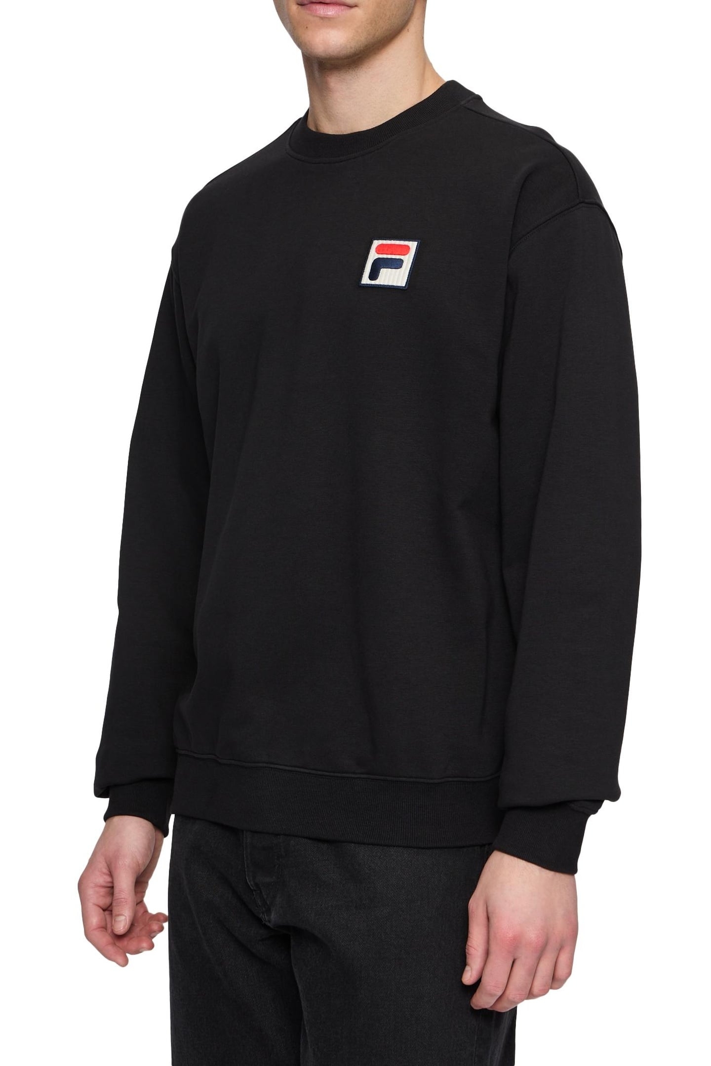 UNISEX BUXHALL LOOSE CREW BLACK 1