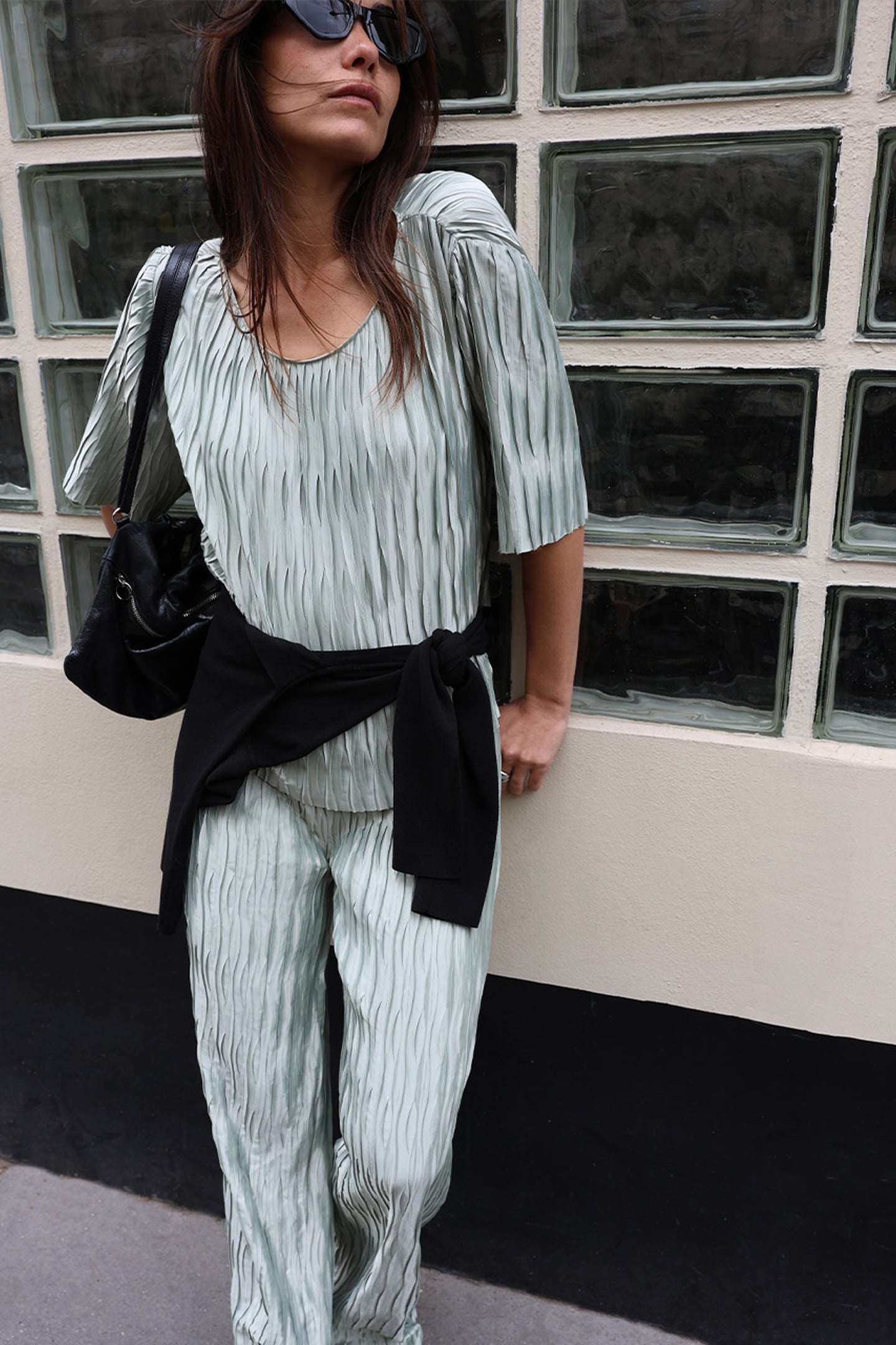 LELIA PLISSÉ TOP SOFT PISTACHIO 7