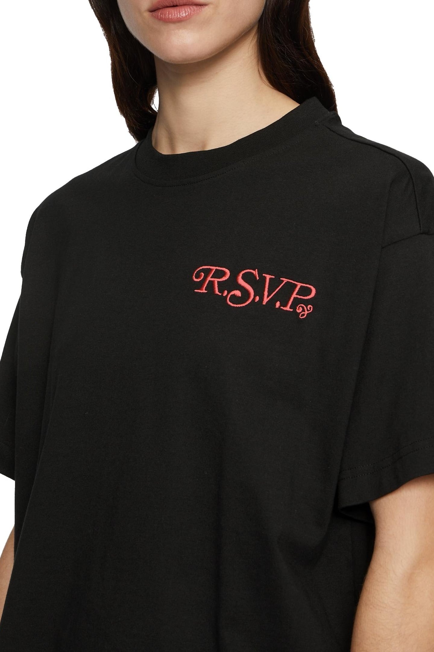 LEFFINGE LOOSE TEE BLACK 4