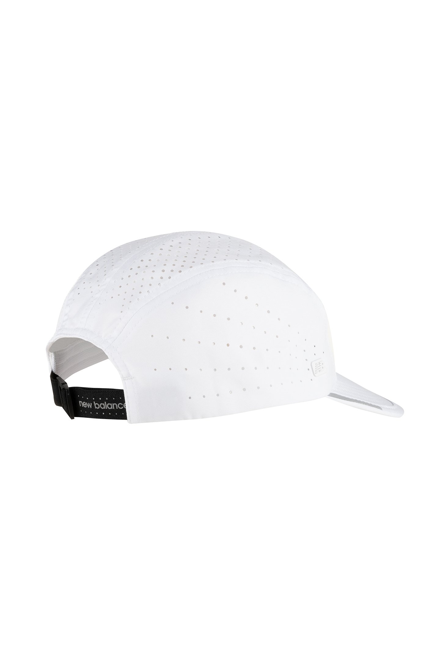 UNISEX 5 PANEL PRO RUN HAT WHITE (WT) 2
