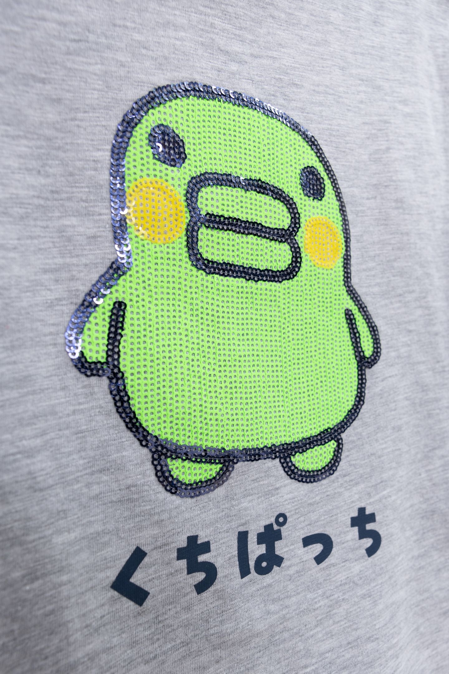 SEQUINED GREY T-SHIRT TAMAGOTCHI X IKKS 5